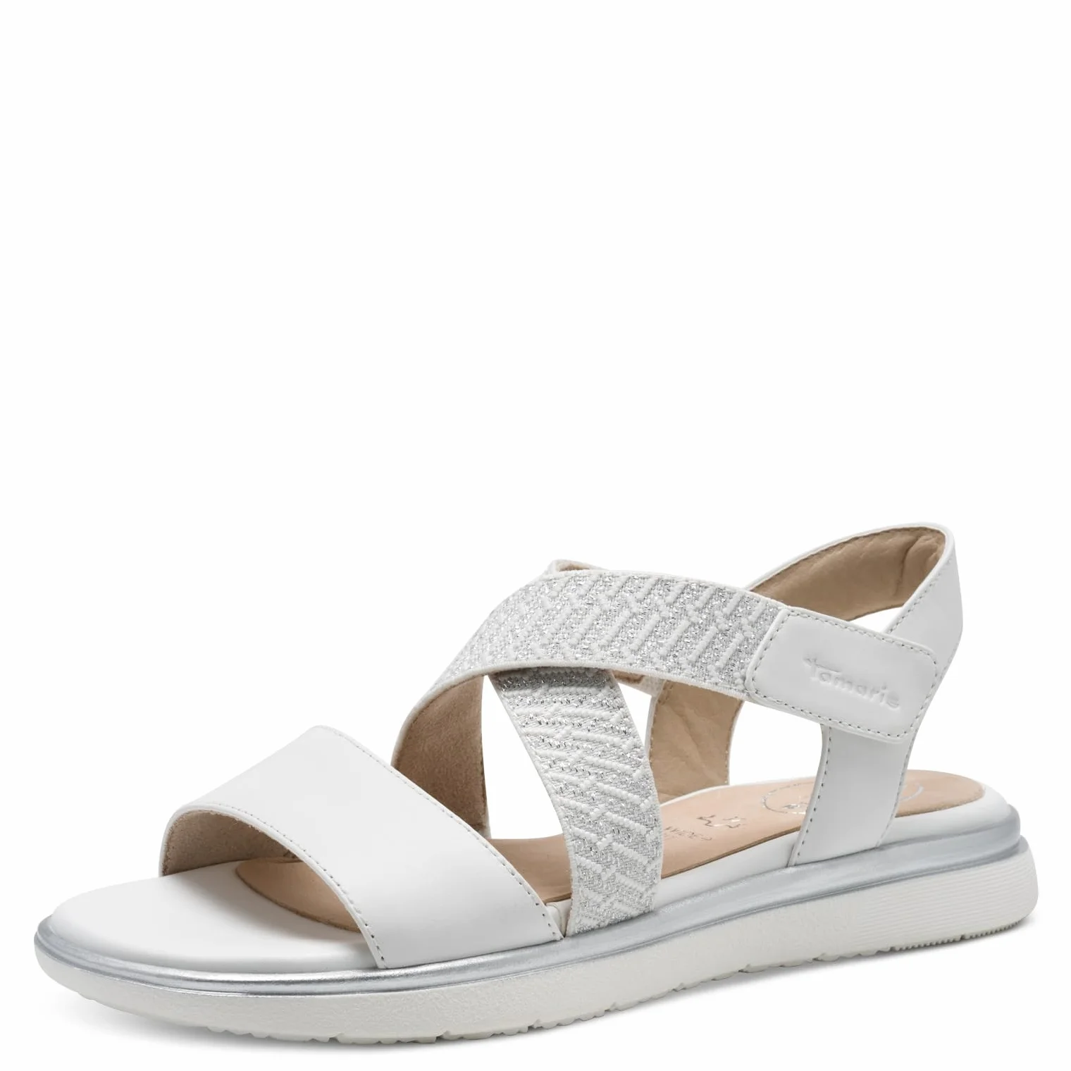 Tamaris Kobiety Tamaris Comfort Damen Flache SandaleSandał płaski