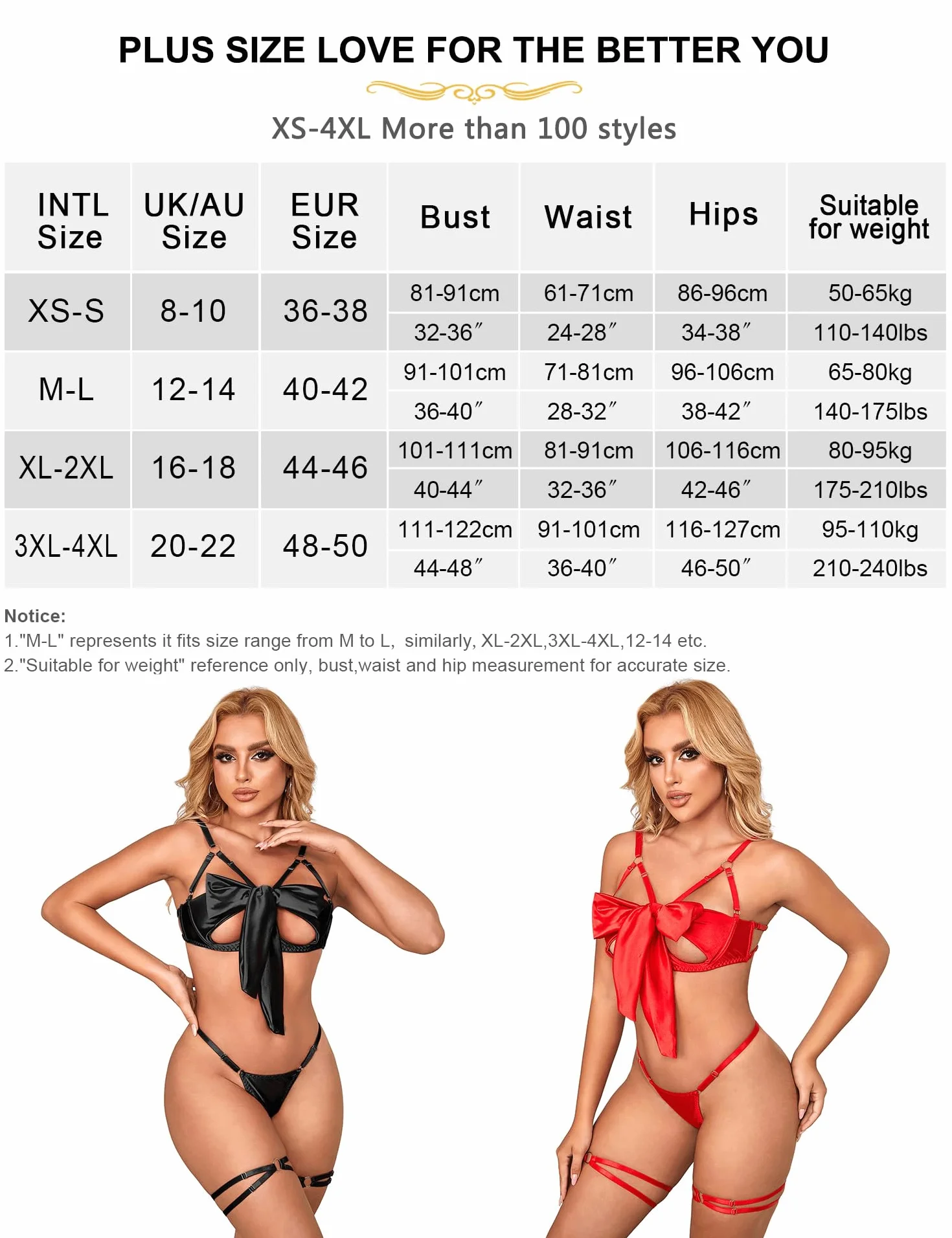 Damski komplet bielizny plus size, seksowne biustonosze i majtki z bielizną, szelkami na nogawkach, bielizna damska