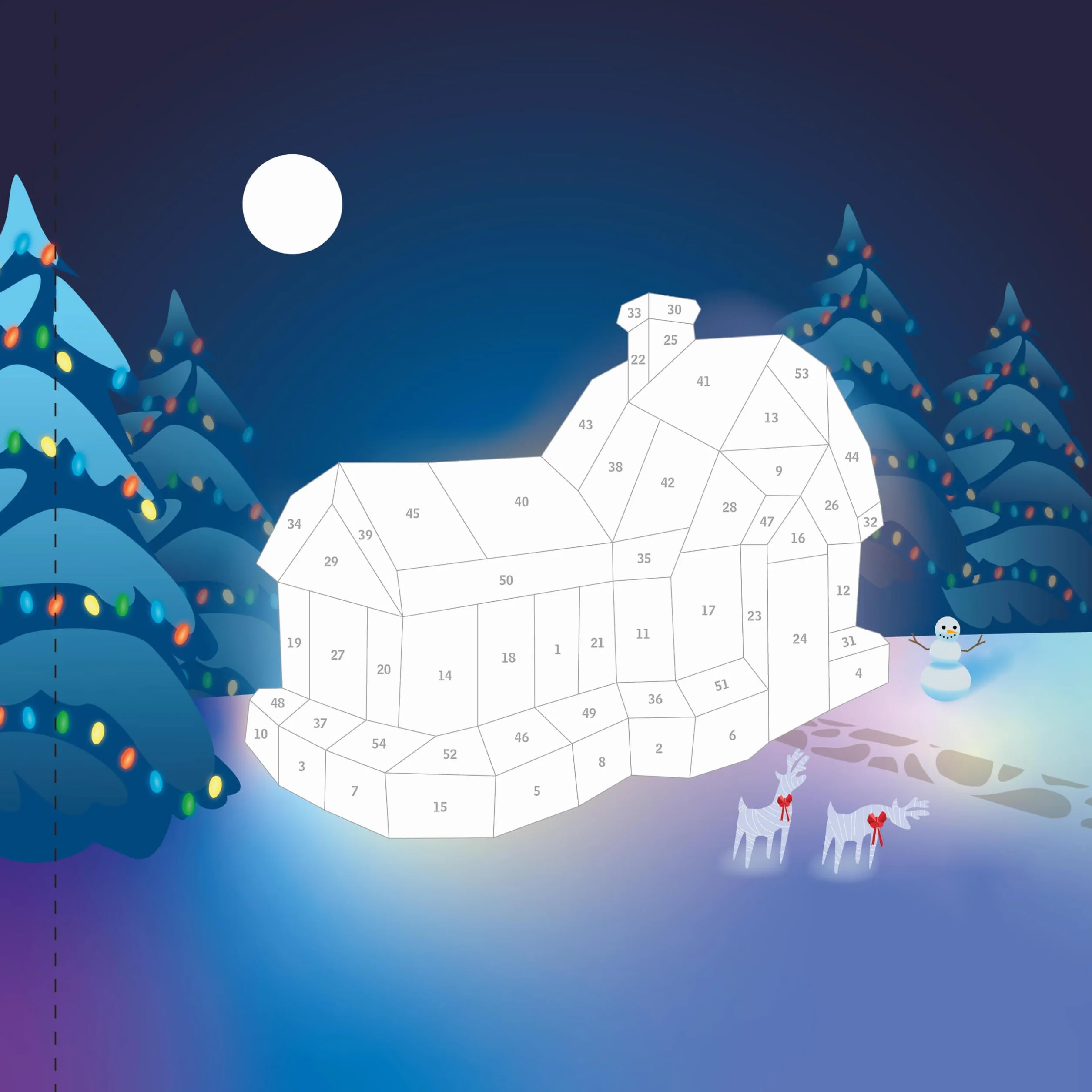 Paint by Sticker Kids: Holly Jolly Christmas: Create 10 Pictures One Sticker at a Time! Includes Glitter Stickers