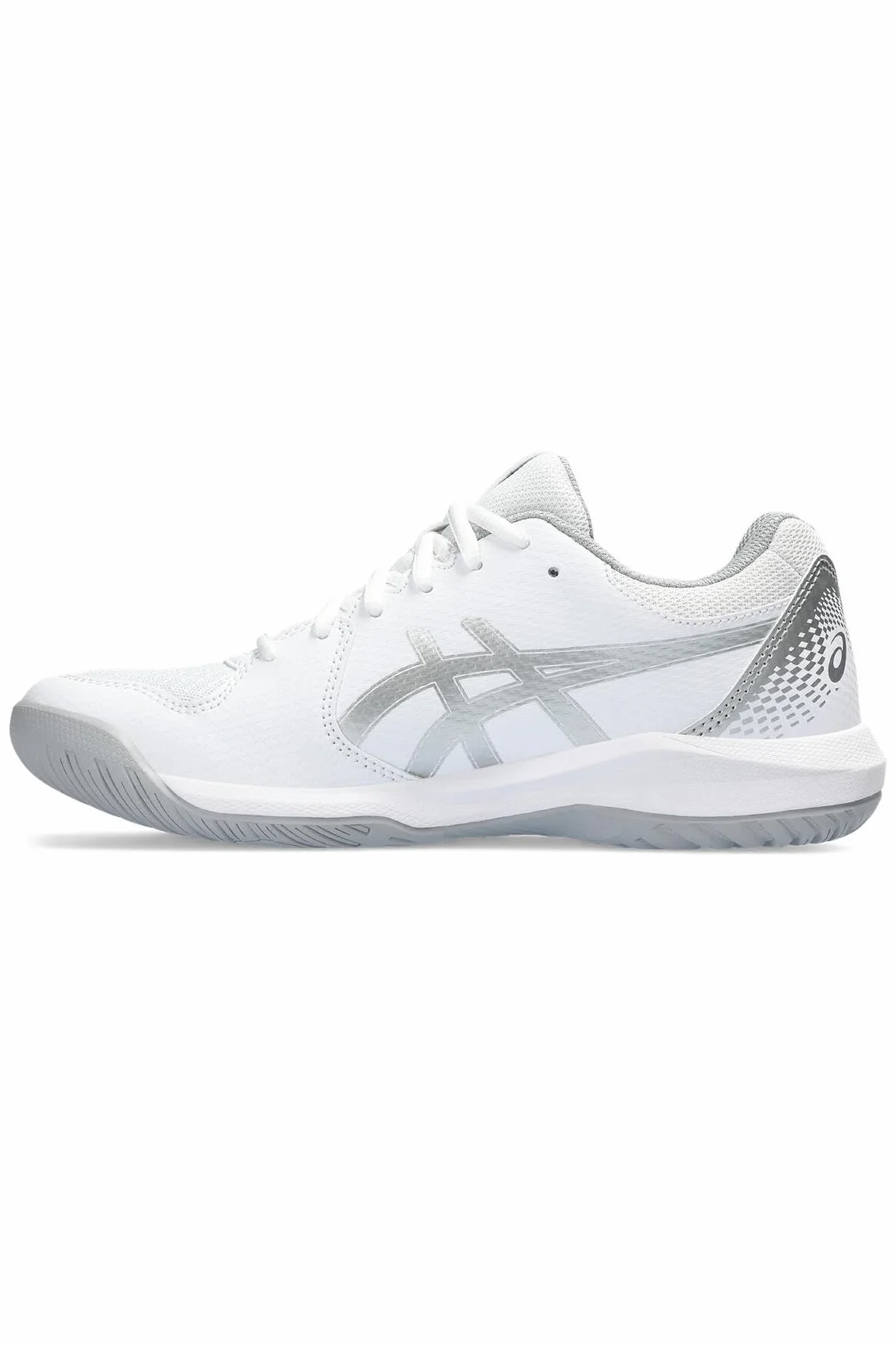 Asics Dedicate 8 Donna Buty do tenisa Biały Srebrny