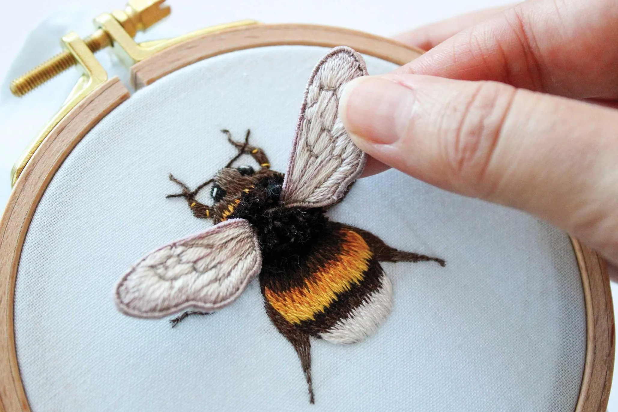 Stumpwork Embroidery & Thread Painting: Stitch 3-D Nature Motifs