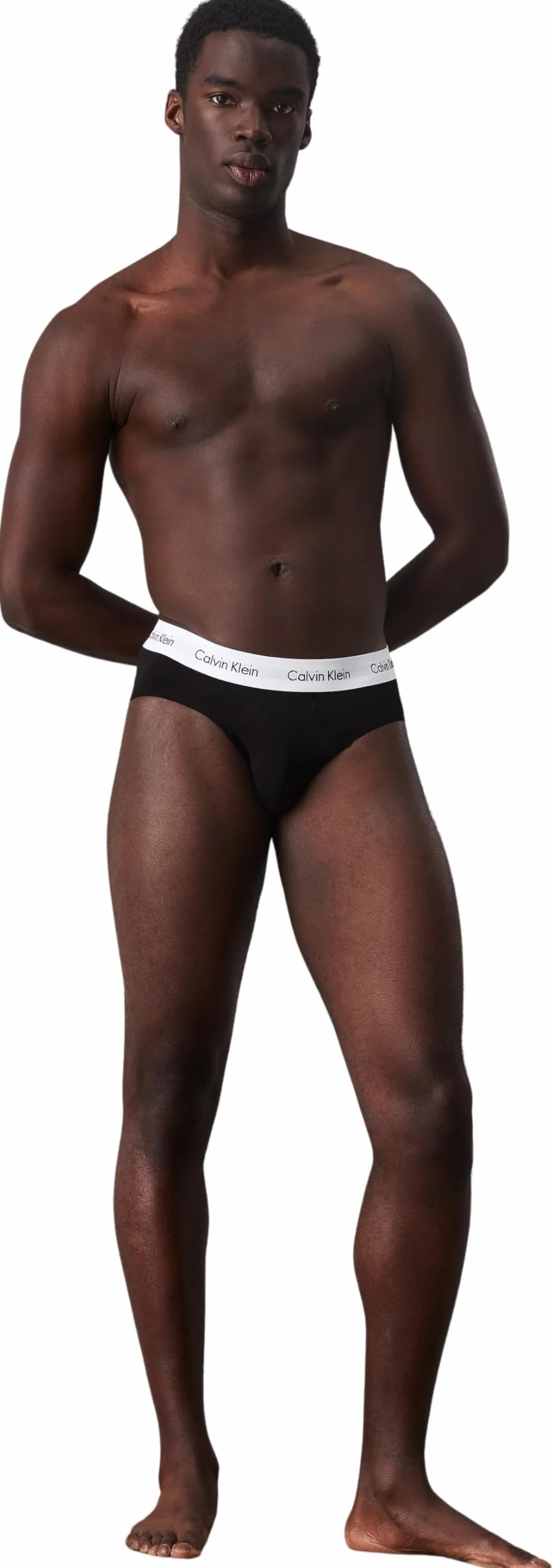 Calvin Klein Underwear męskie bawełniane slipy ze stretchu, 3 sztuki w opakowaniu
