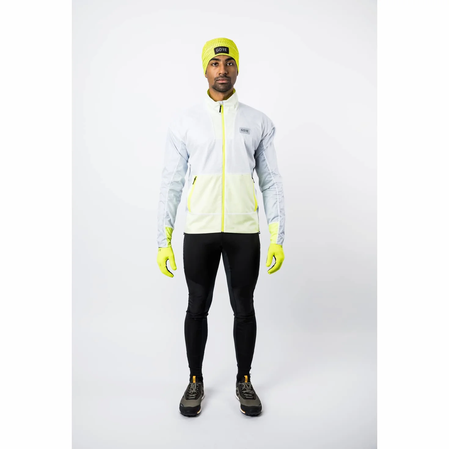 Gore Wear Drive Kurtka Męska, Szary/Żółty, XL