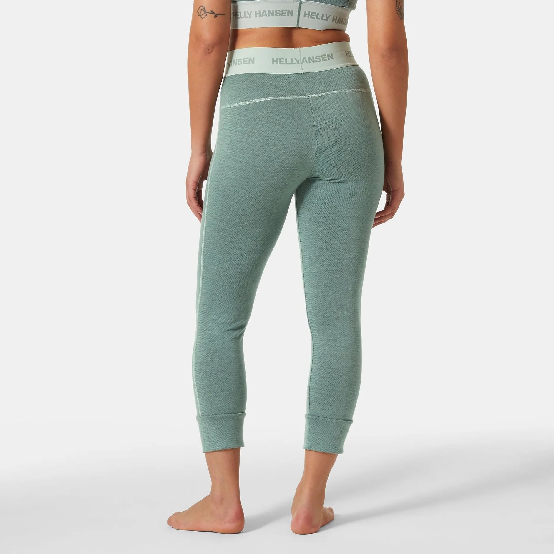 Helly Hansen W Lifa Merino Midw Spodnie 3/4 - Spodnie Kobiety