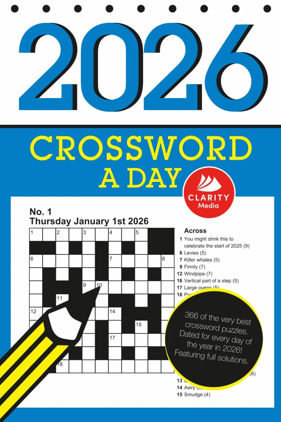 Crossword a Day 2026: 366 of the very best crossword puzzles