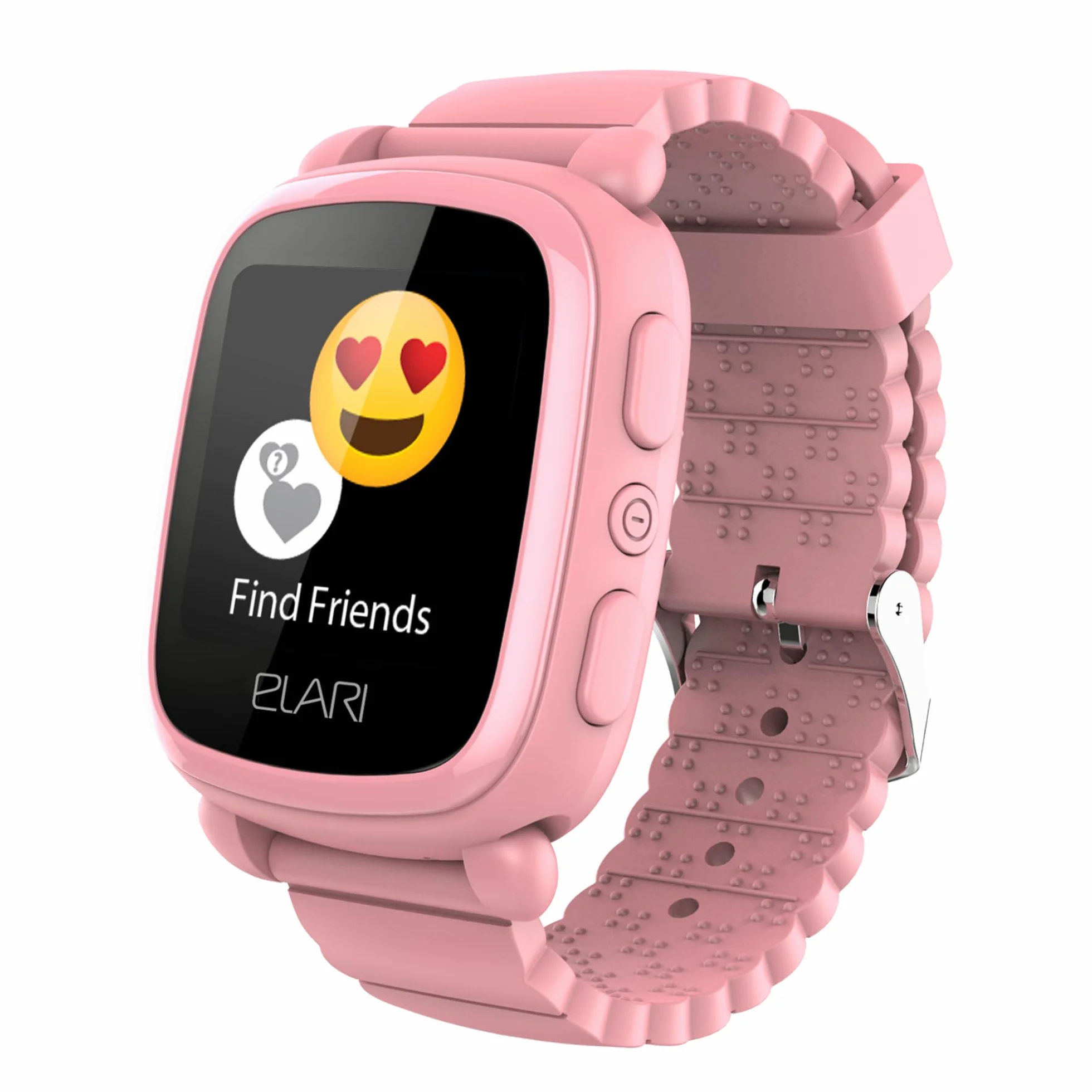 ELARI KidPhone 2 zegarek dziecięcy z GPS i funkcją rozpoznawania połączeń, GPS dla dzieci, chłopców i dziewczynek, dwukierunkowe rozmowy, czat głosowy, szybkie wybieranie SOS, budzik, tryb szkolny,