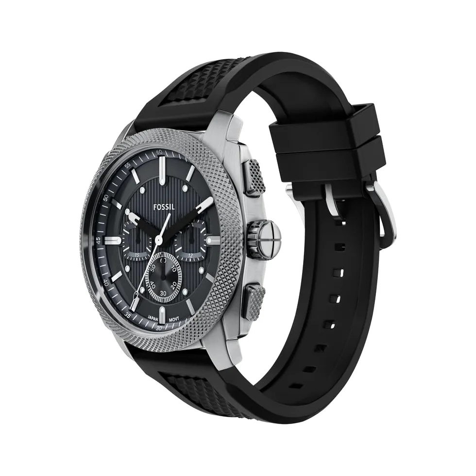 Fossil Machine FS6145SET męski zegarek ze stali nierdzewnej, 42 mm