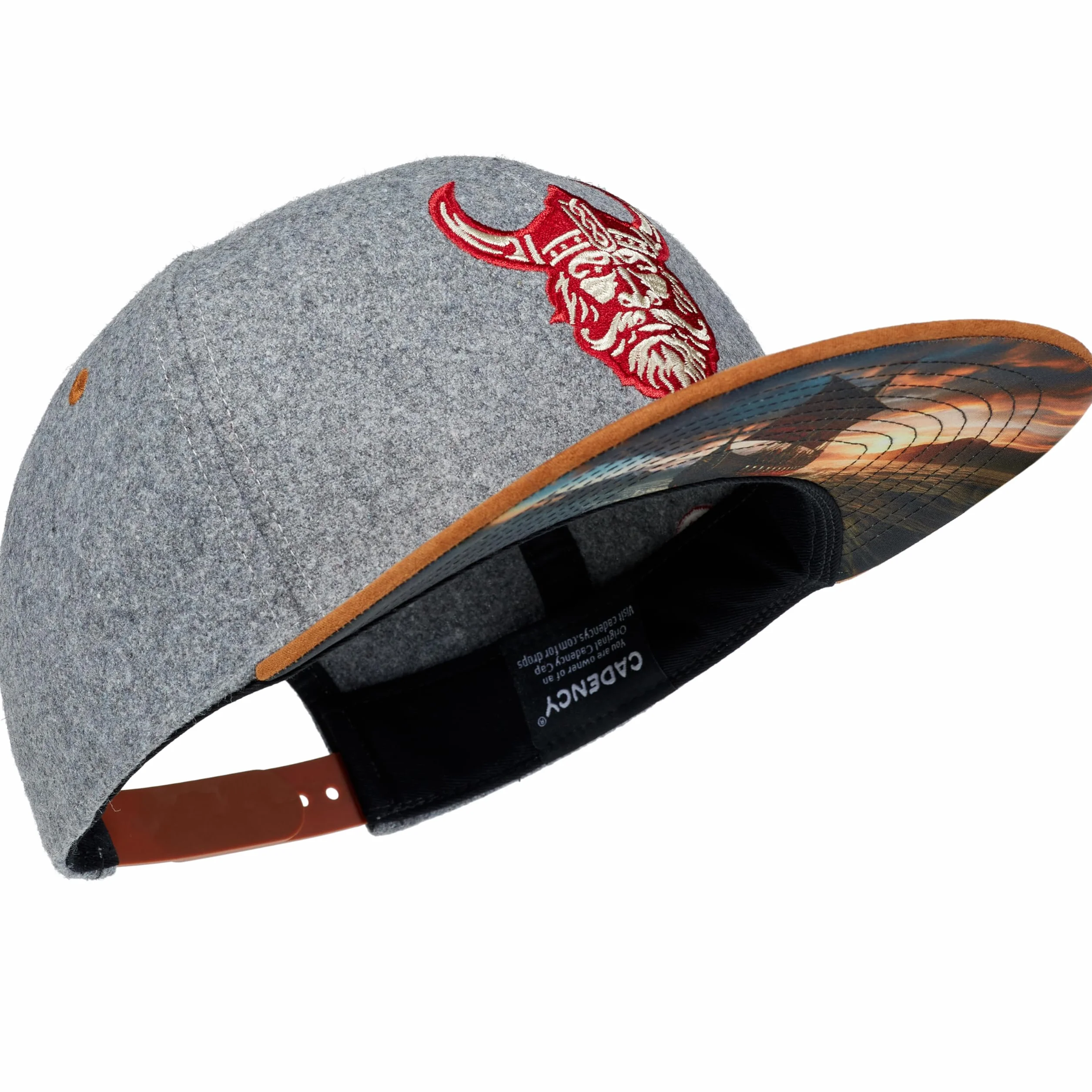 Cadency® Czapka snapback, męska i damska, czapki, czapka baseballowa, baseballówka z prostym daszkiem, regulowany rozmiar, uniseks, Rozmiar uniwersalny