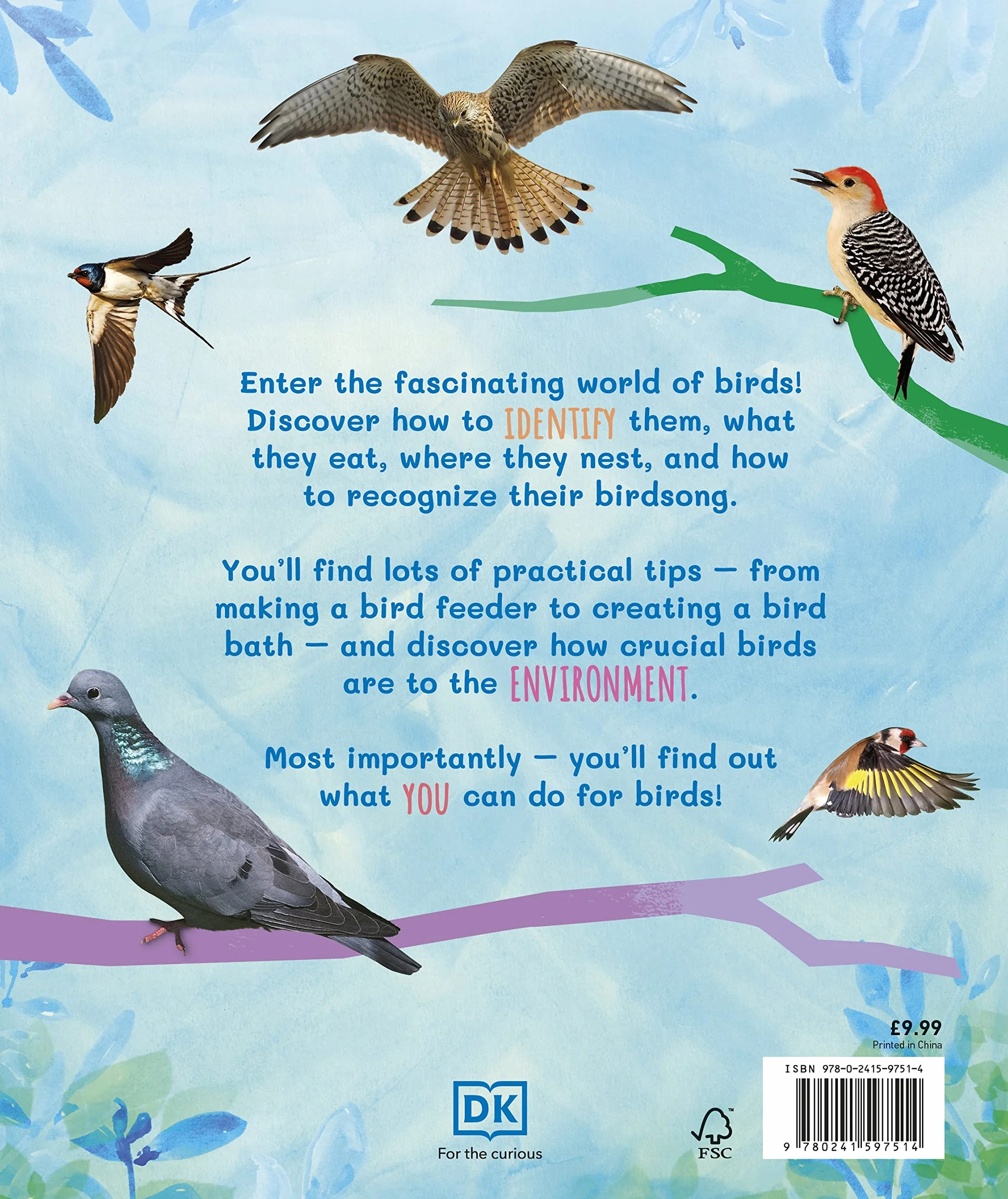 The Children's Book of Birdwatching: Nature-Friendly Tips for Spotting Birds