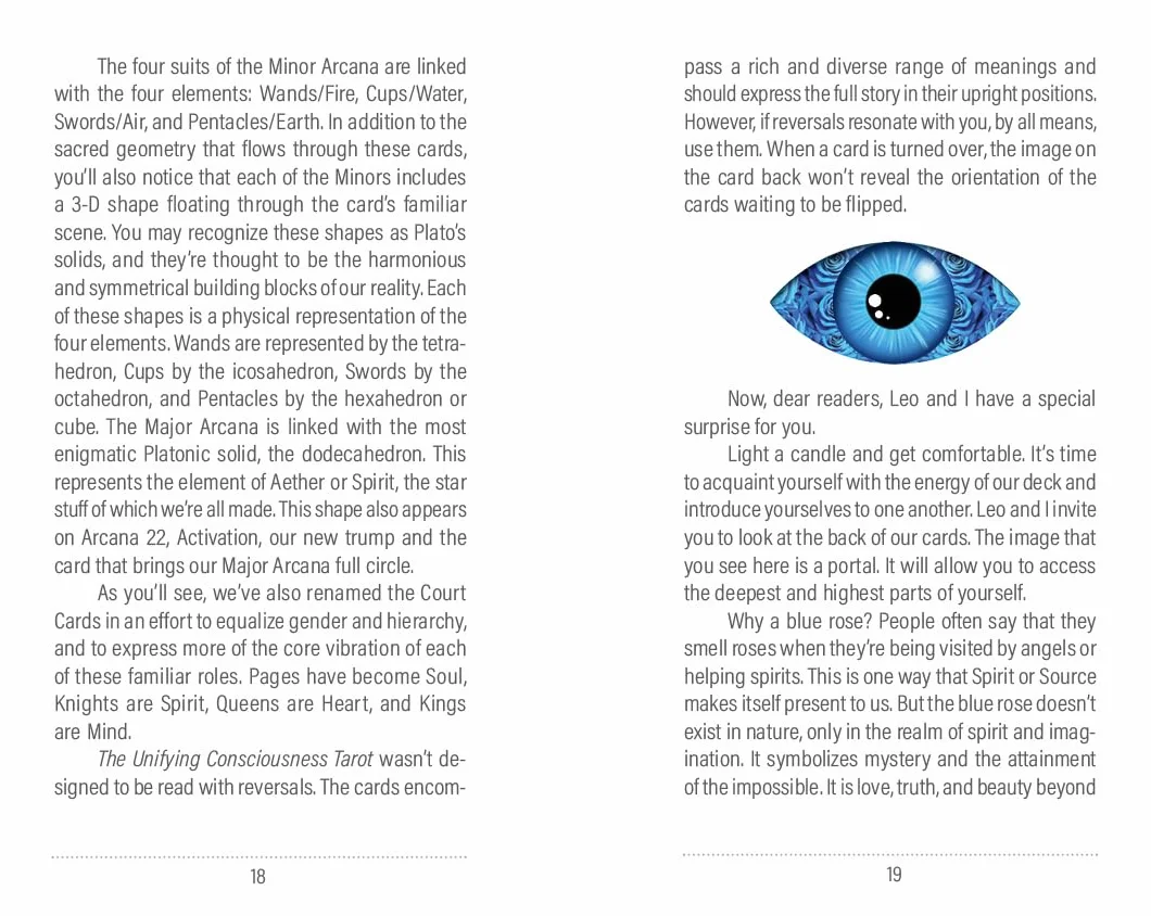 The Unifying Consciousness Tarot: (Tarot Kit Box Set with 79 Cards and Guide Book)