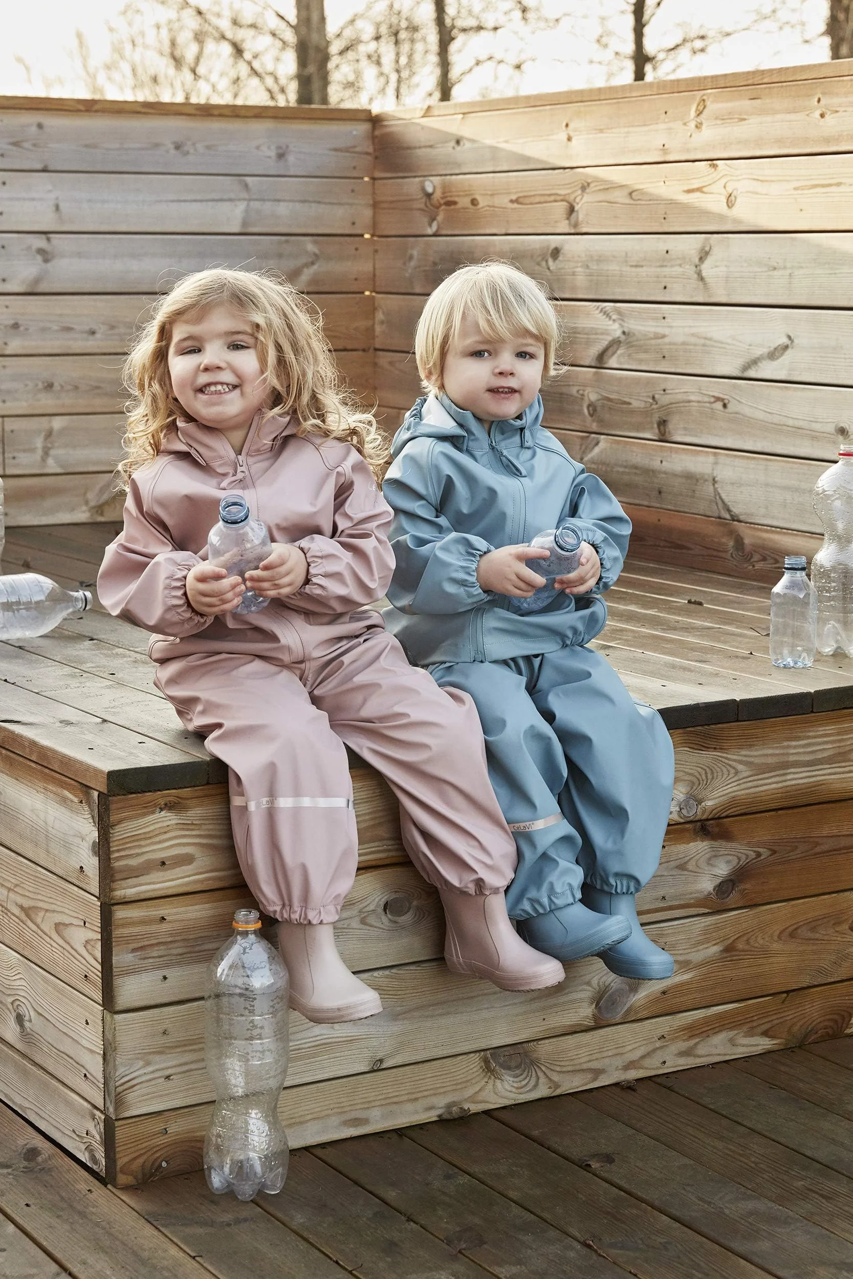Celavi SNOWSUIT Uniseks - dzieci Basic rainwear set -PU (1 w zestawie)