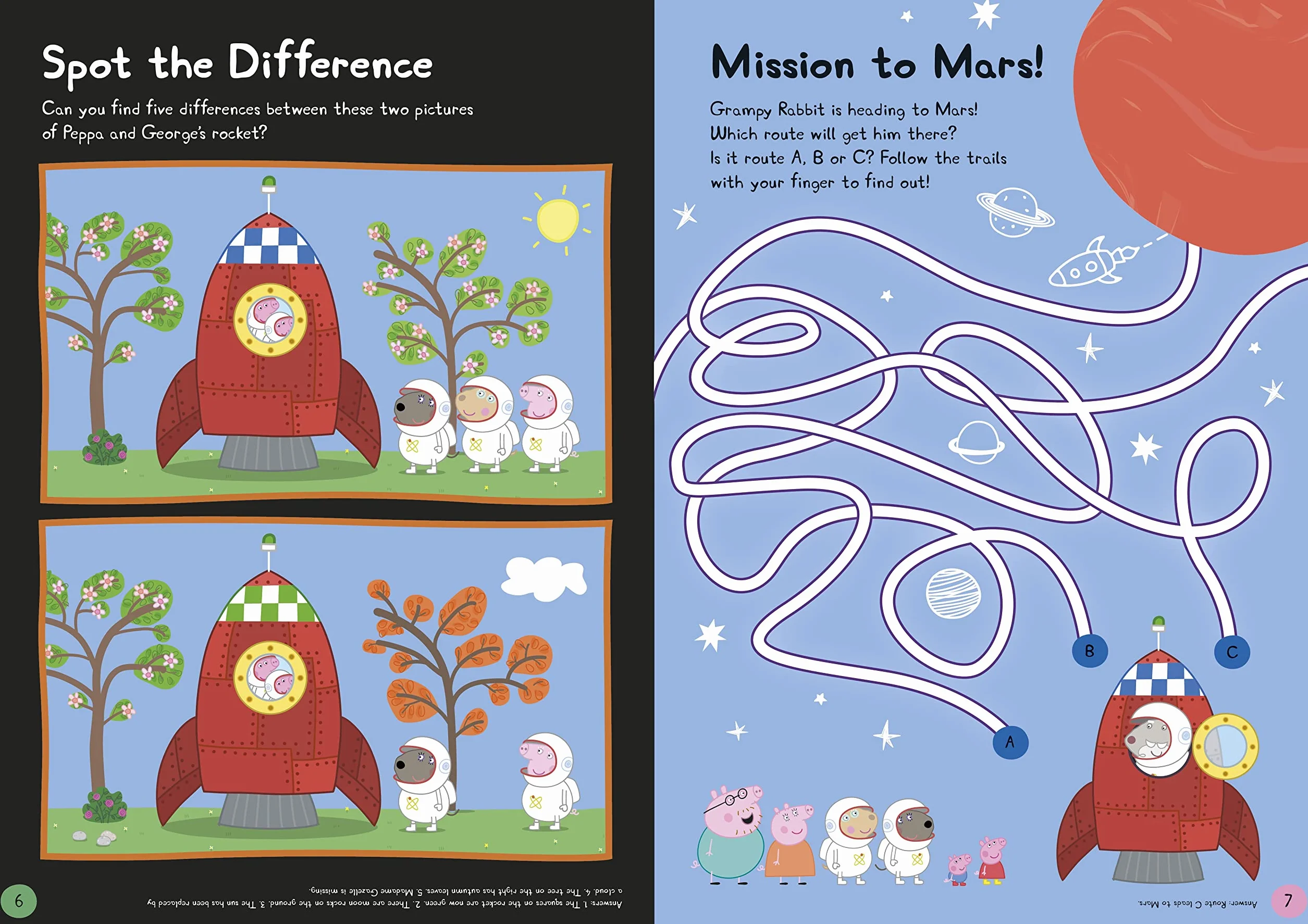 Peppa Pig Peppa in Space Sticker Activity Book