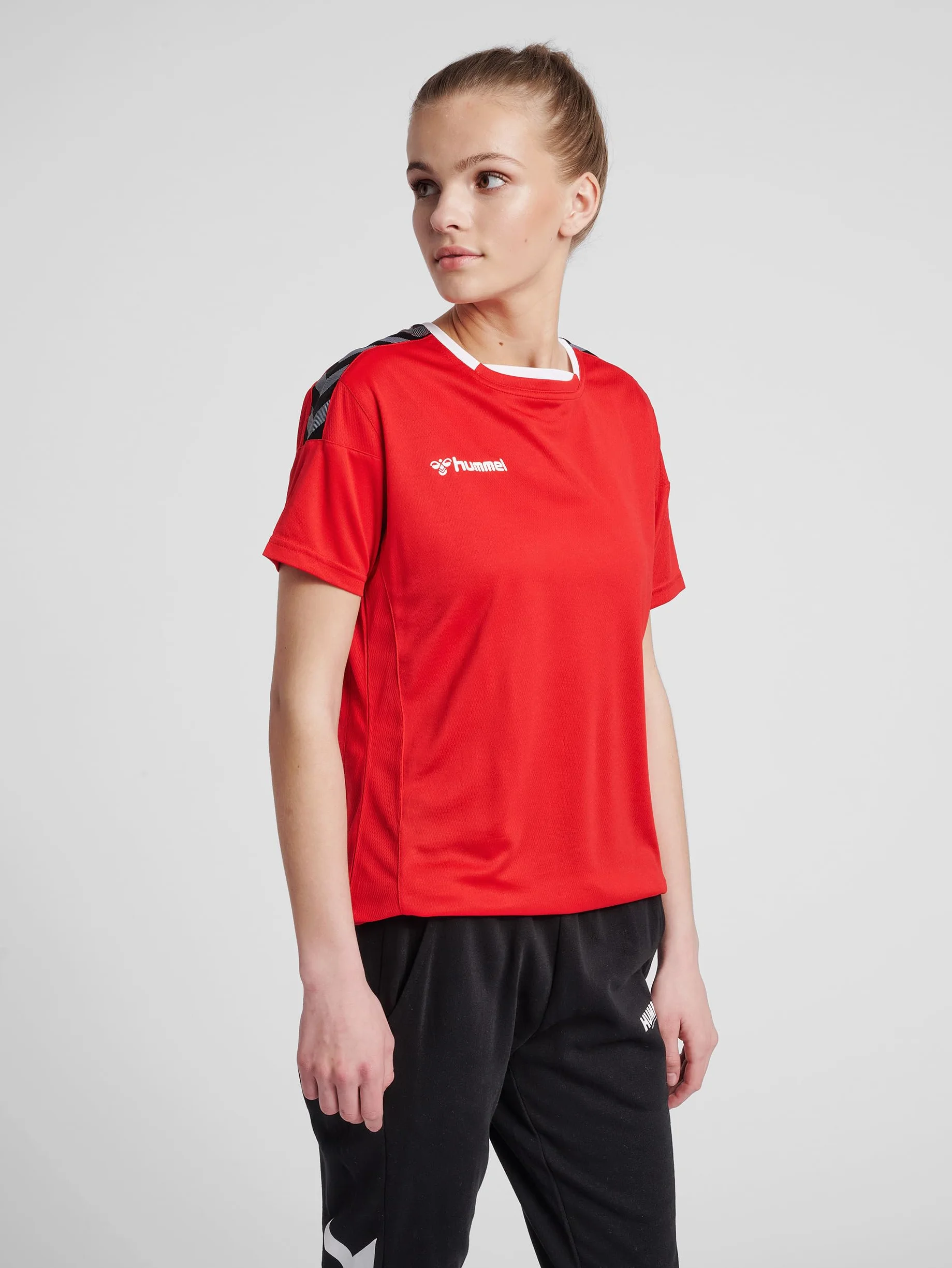hummel koszulka Kobiety Hmlauthentic Poly Jersey Woman S/S