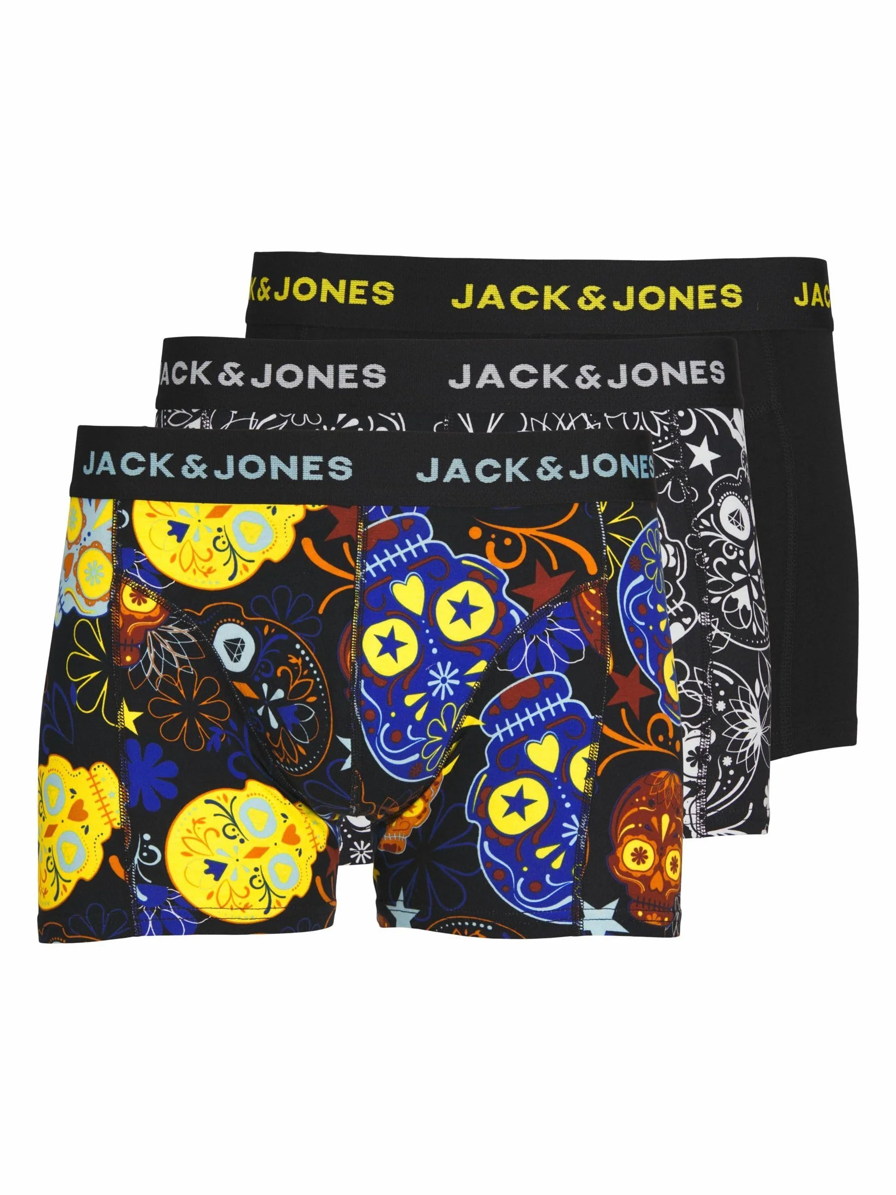 JACK & JONES Bokserki (szorty) Mężczyźni Jachenrik Trunks Noos 3-pak