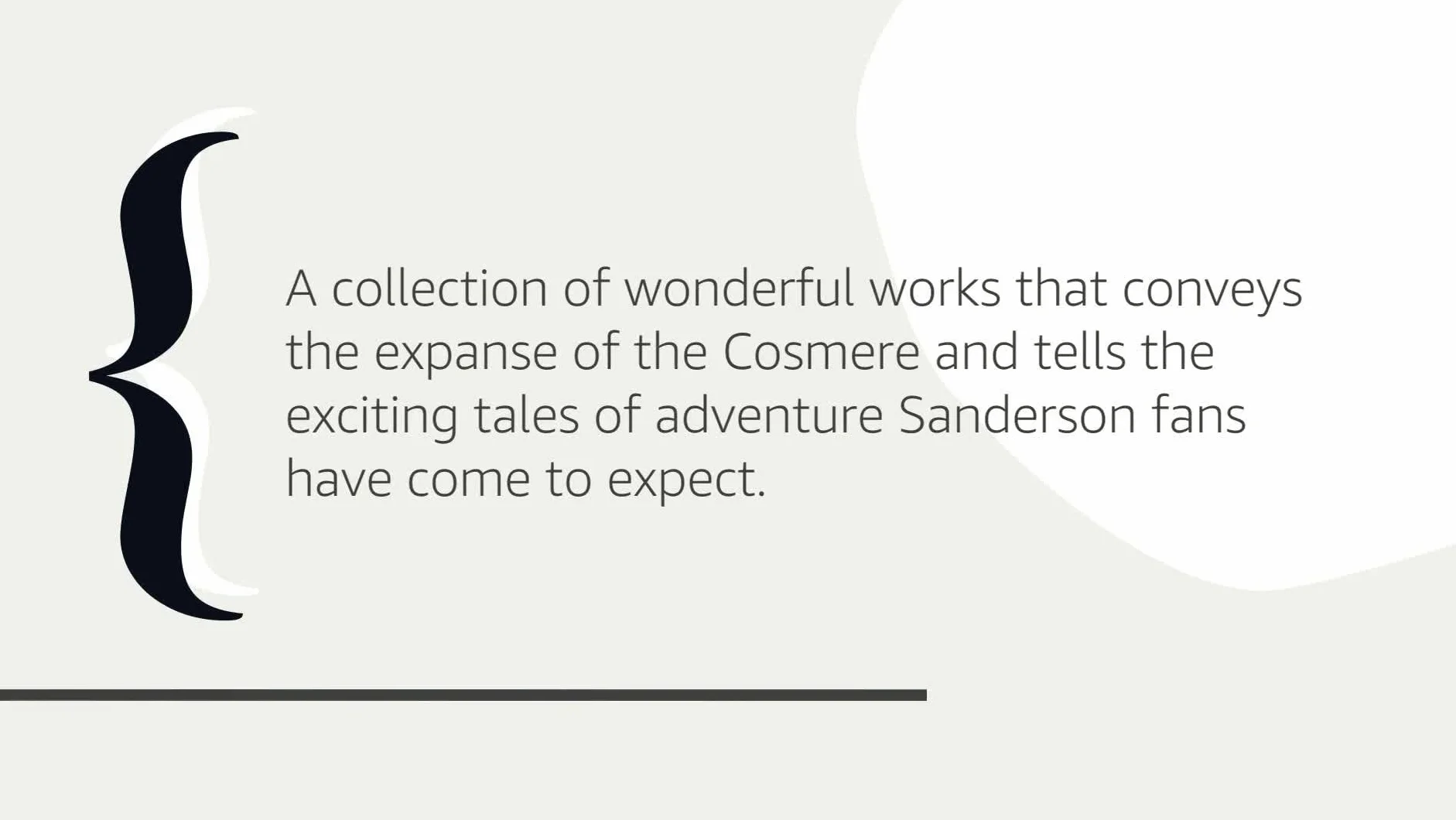 Arcanum Unbounded: Brandon Sanderson: The Cosmere Collection