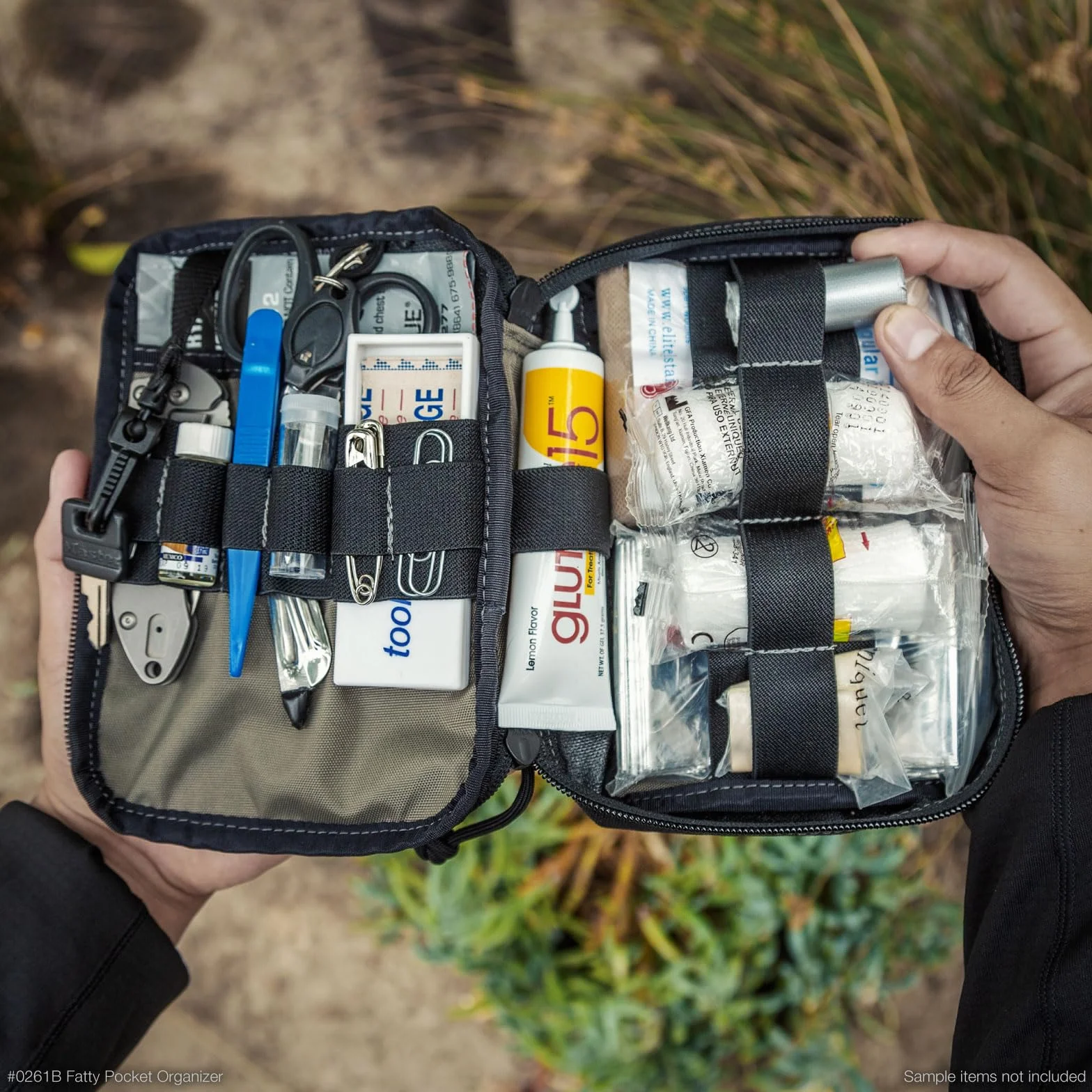 Maxpedition Organizer kieszonkowy Fatty 2012, czarny, Czarny, 20 in, Organizer do torby