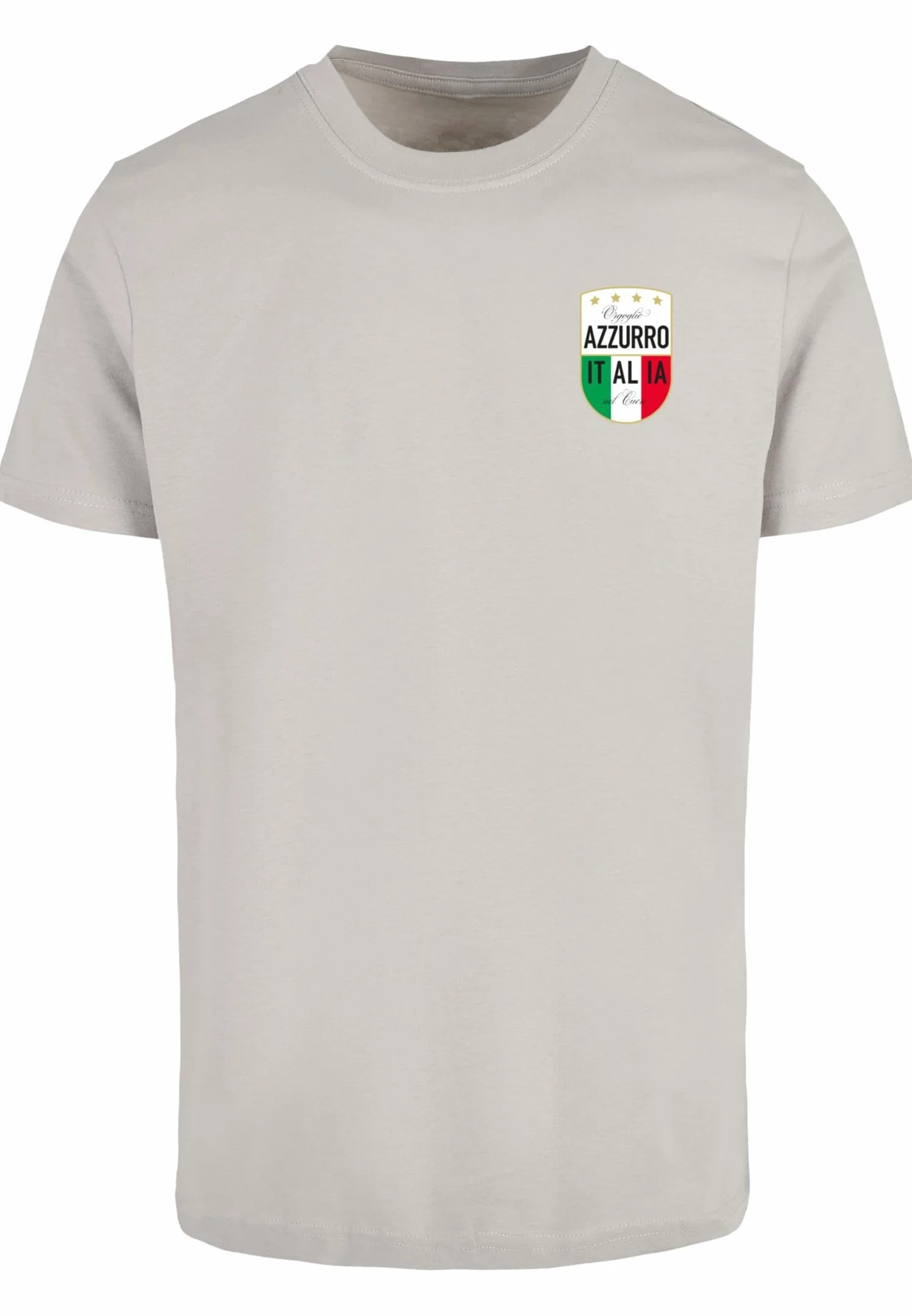 Mister Tee Koszulka Mężczyźni Mt3315-azurro Italia Crest Tee (1 w zestawie)
