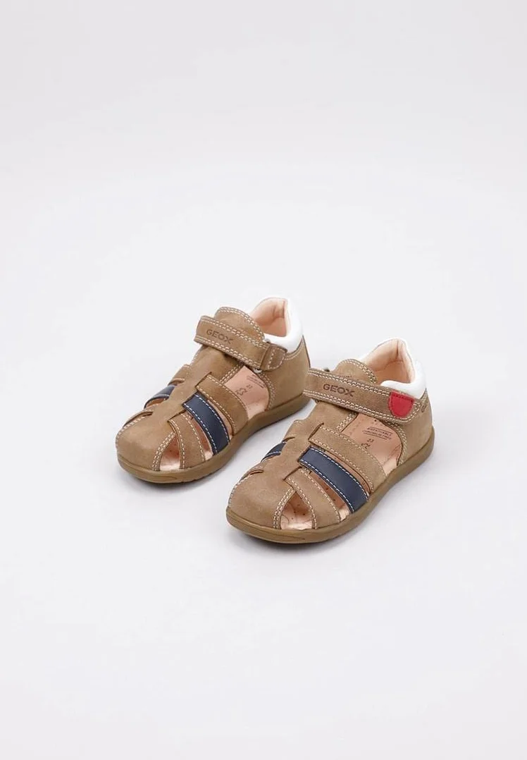 Geox Niemowlęta - chłopcy B Sandal Macchia BoySandały
