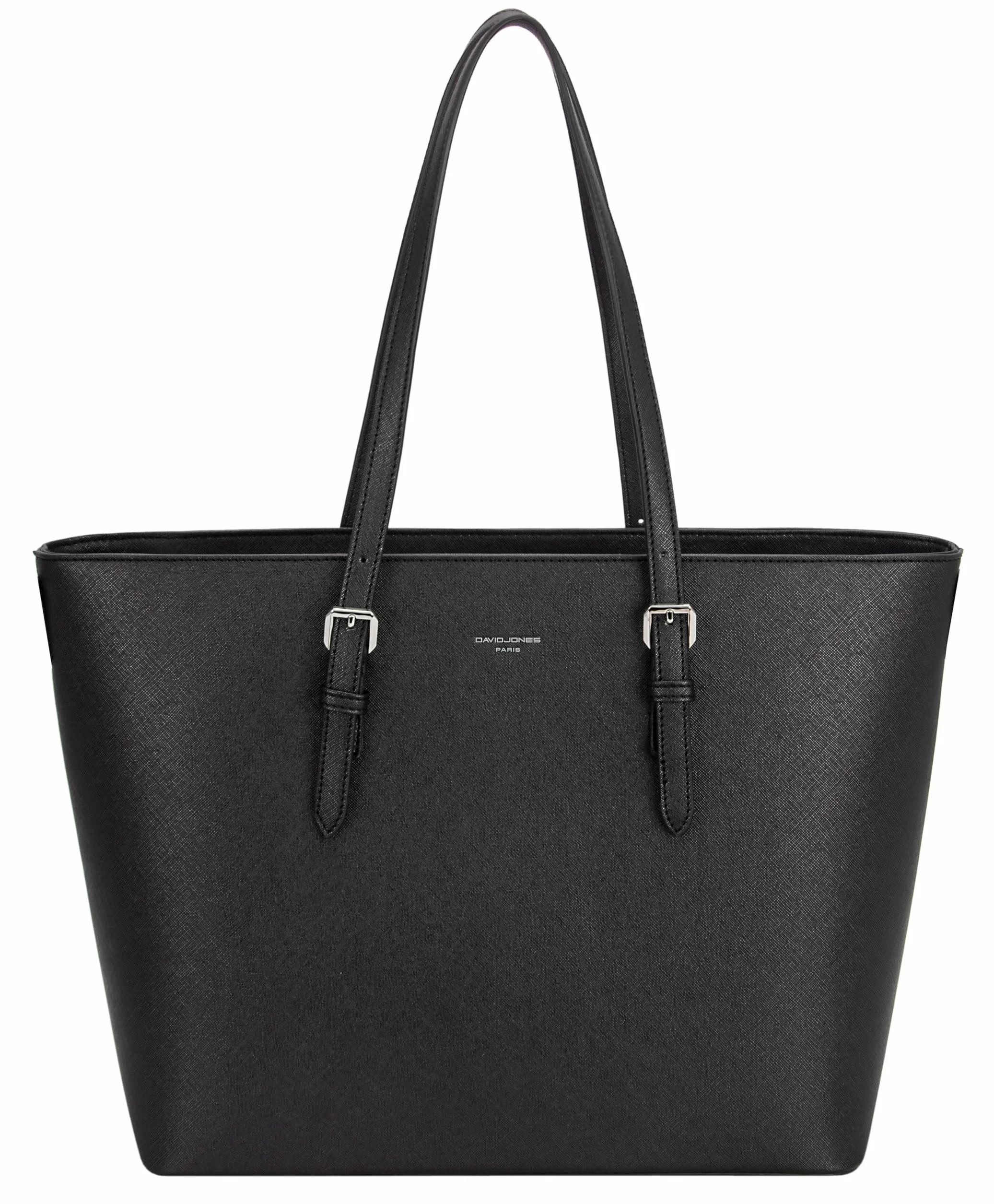David Jones - Damska Duża Torebka - Torba na Ramię z Rączką Skórzana PU - Torba Robocza Szkolny Aktówka - Shopper Tote Bag - Torba na Zakupy Modna Elegancka