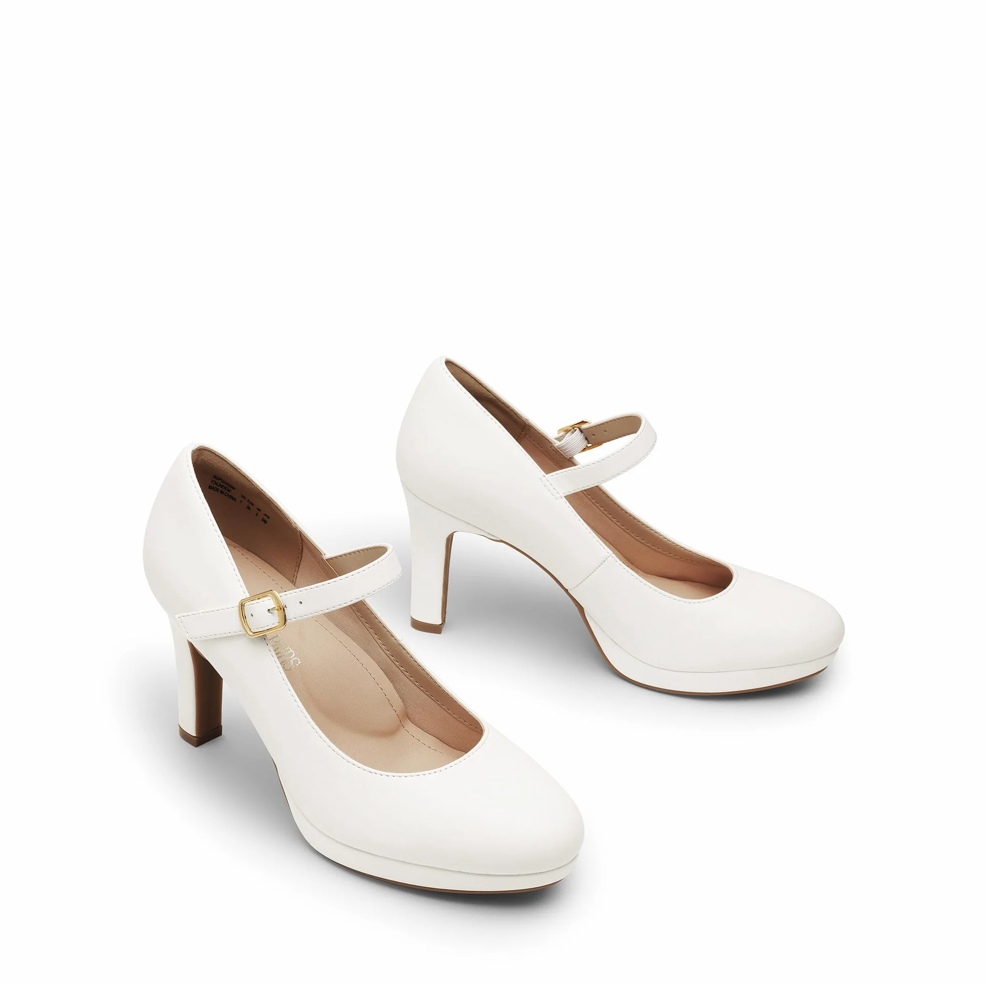 DREAM PAIRS Damskie czółenka z zakrytymi palcami