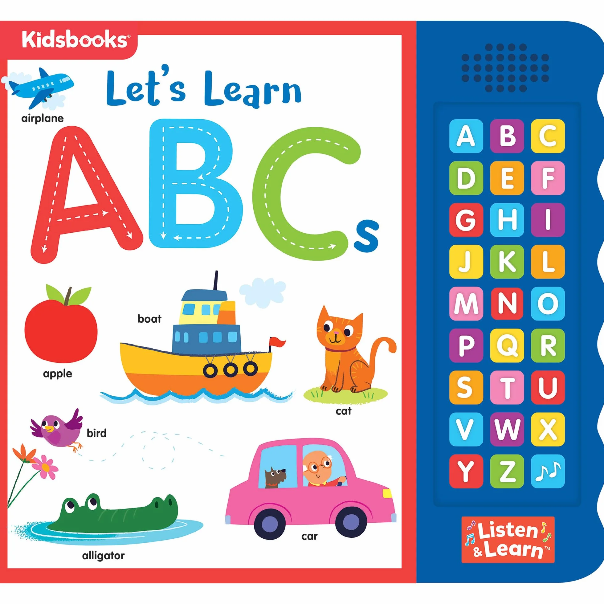 27-Button Sound Book Let's Learn ABCs