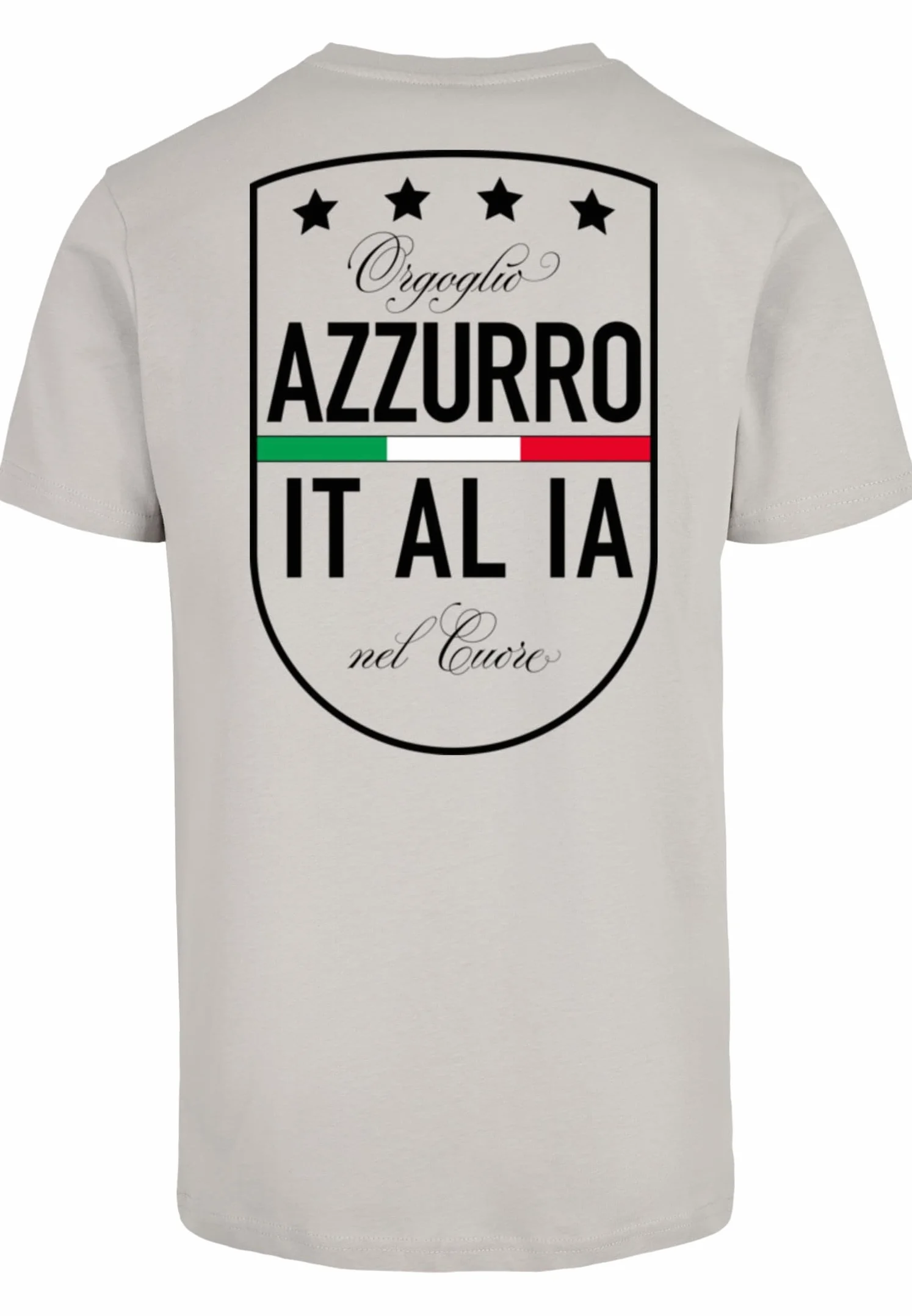 Mister Tee Koszulka Mężczyźni Mt3315-azurro Italia Crest Tee (1 w zestawie)