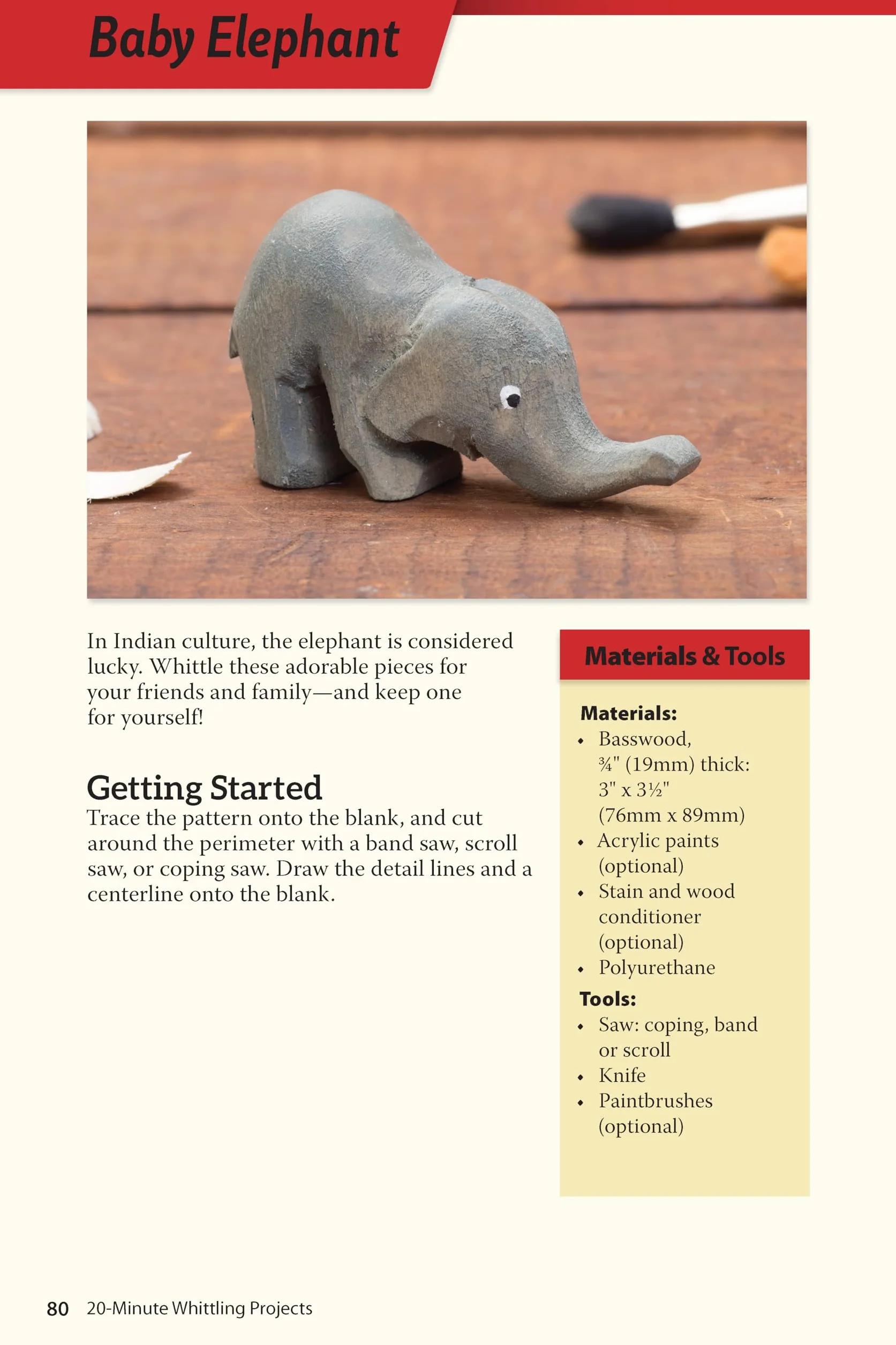 20-Minute Whittling Projects: Fun Things to Carve from Wood