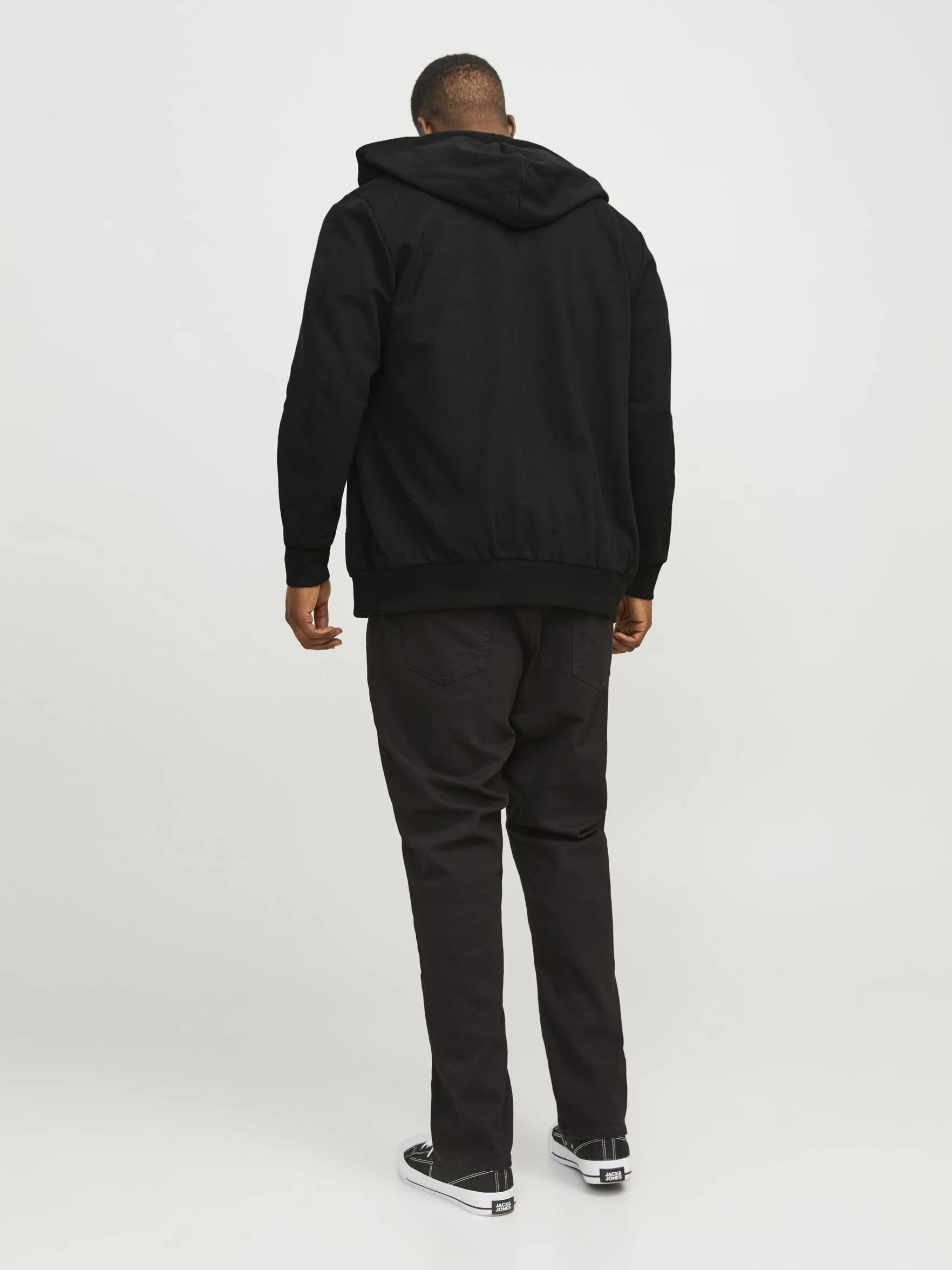 JACK & JONES Sweter rozpinany Mężczyźni Jjebasic Sweat Zip Hood Noos Ps
