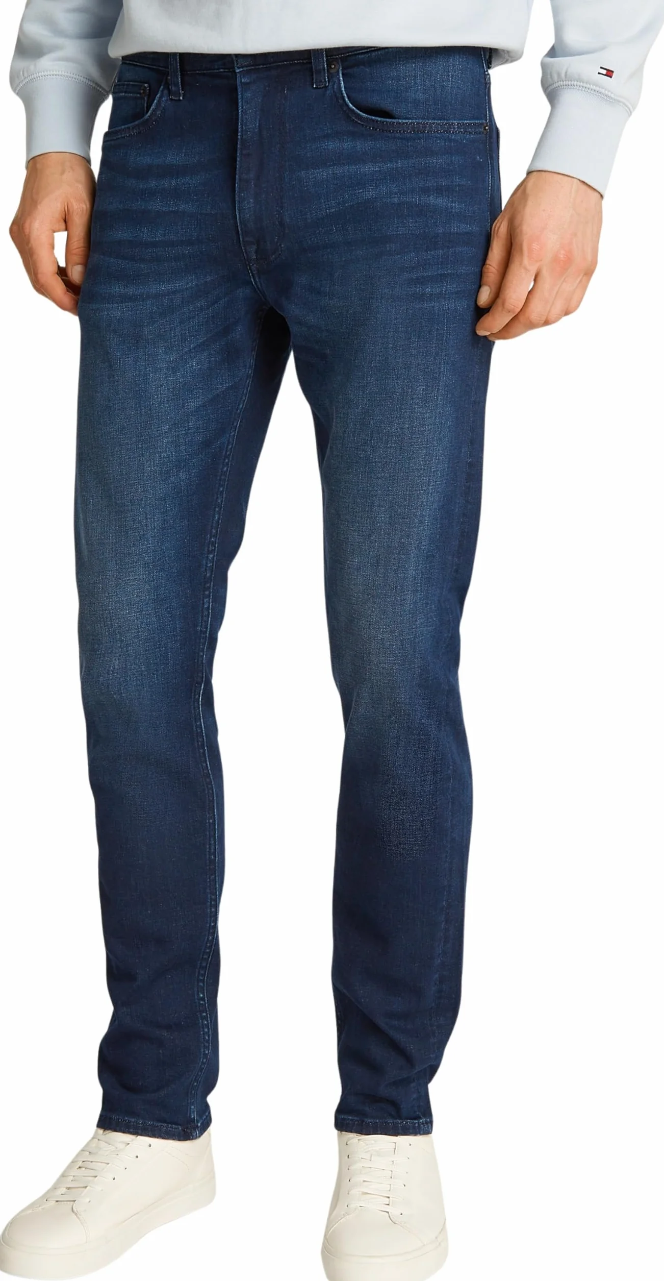 Tommy Hilfiger Core Bleecker Deep Blue Mw0mw39042 - Smukły Mężczyźni