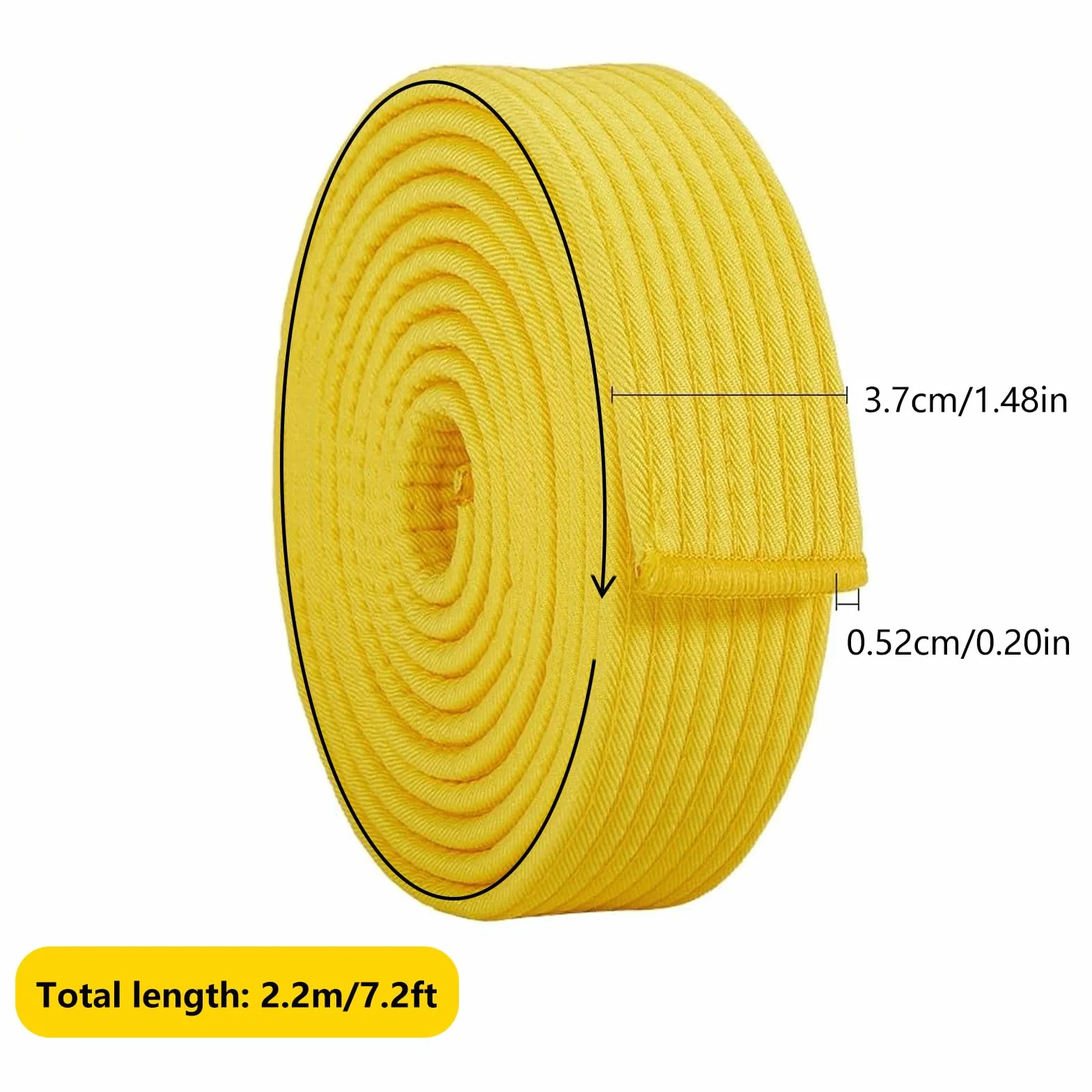 3 szt. 220 cm bawełniany pasek do karate, pasek judo, sztuki walki pasek do sportów budo, judo, karate, taekwondo i wielu innych, ok. 4 cm szeroki pasek sztuki walki w kolorze białym