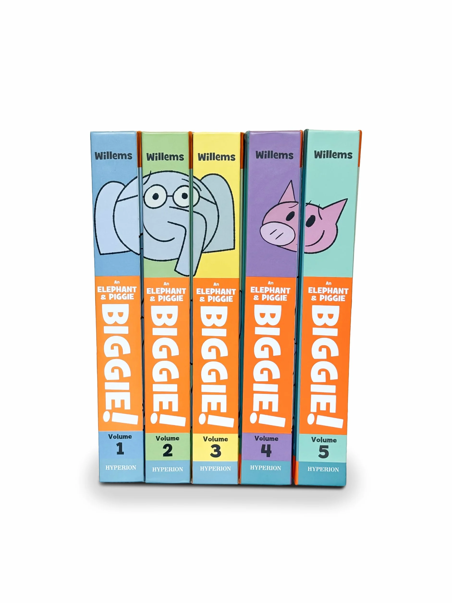 An Elephant & Piggie Biggie!, Volume 5: I Am Invited to a Party! / I Will Surprise My Friend! / Happy Pig Day! / Waiting Is Not Easy! / the Thank You Book