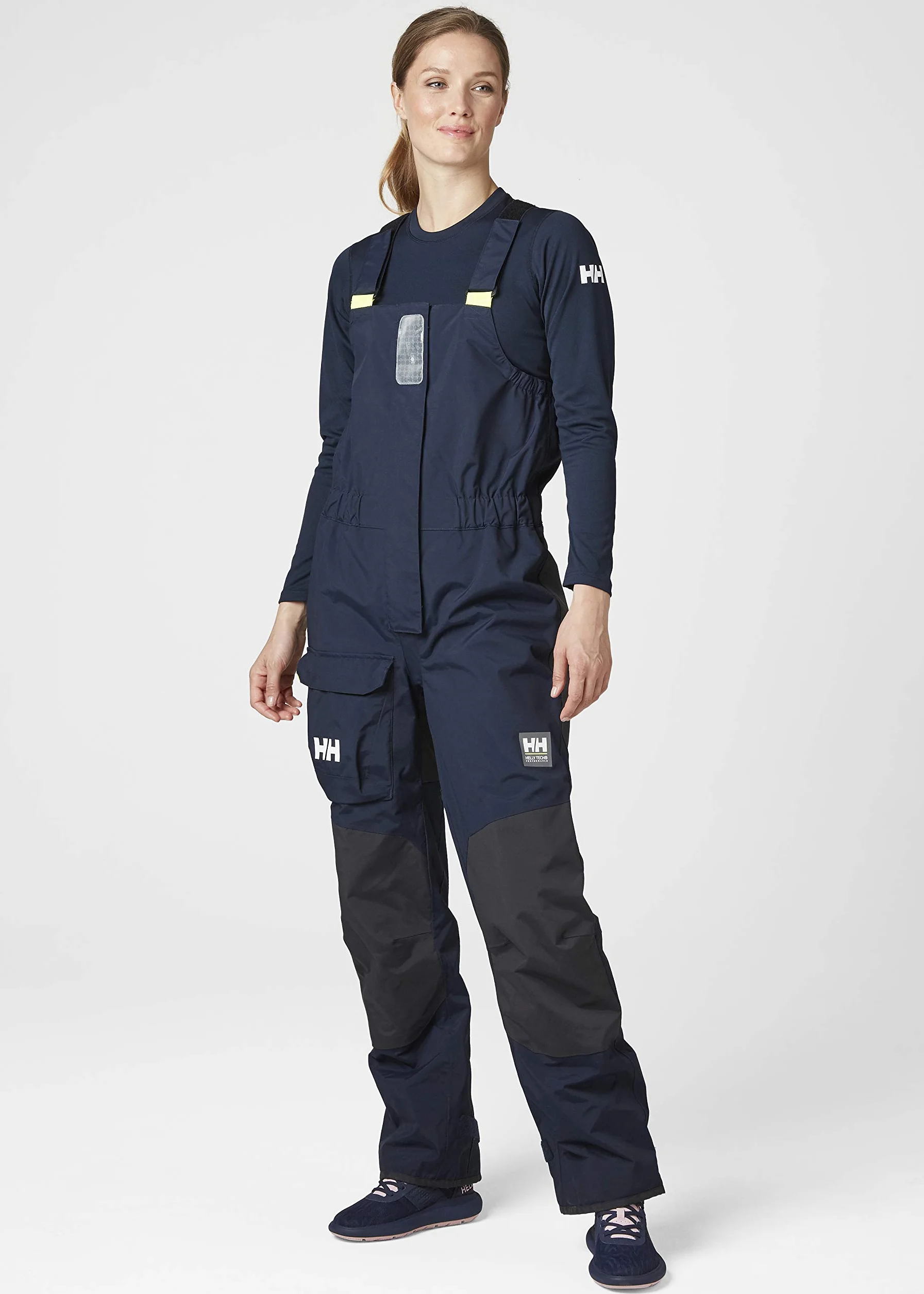 Helly-Hansen Kobiety W Pier Bib Spodnie, Granatowy, M