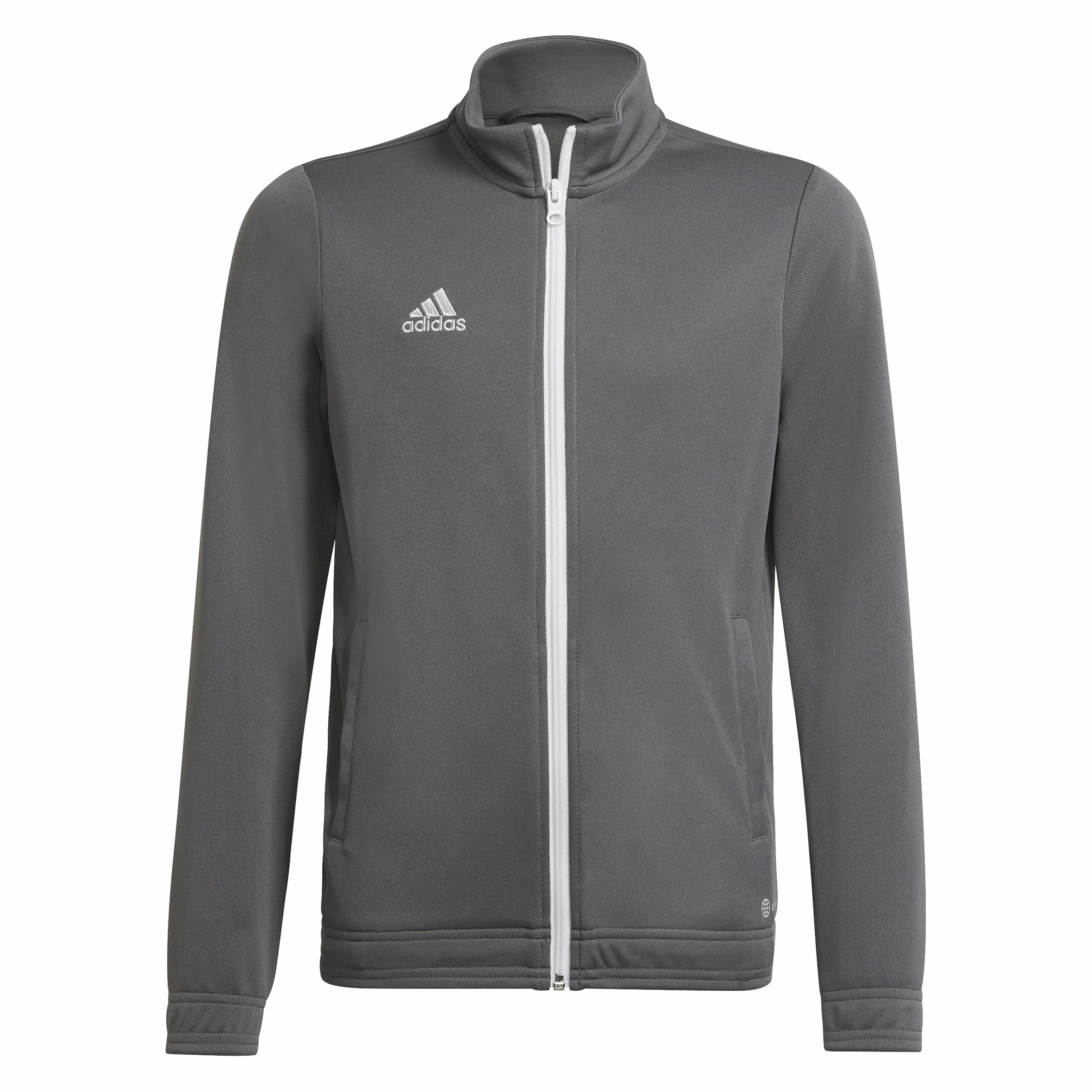 adidas Entrada 22 Track Jacket Kurtka dresowa Uniseks - dzieci,Team Grey Four,11-12 lat