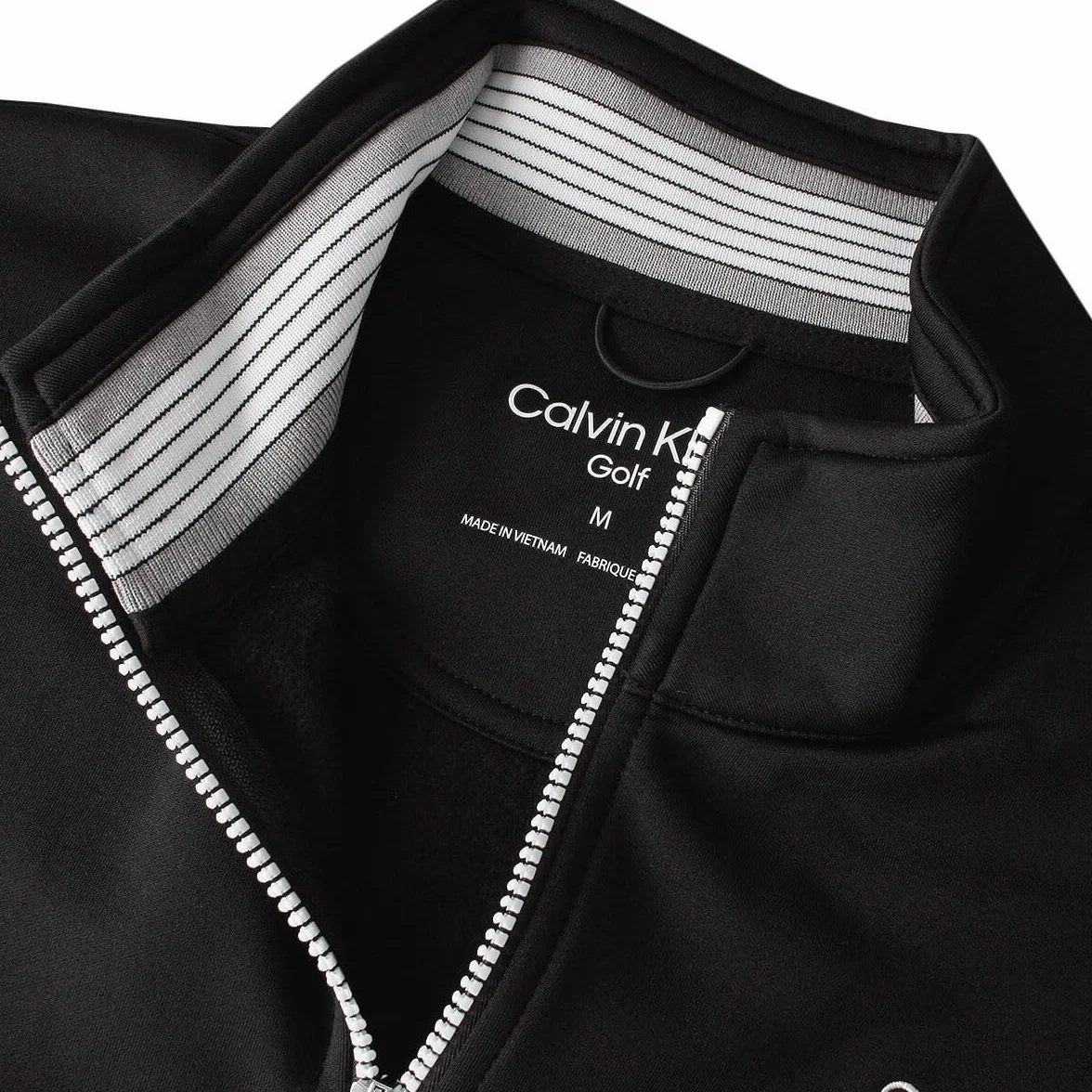 Calvin Klein Meski 2025 Crew Neck Bawelniany oddychajacy sweter z golfem