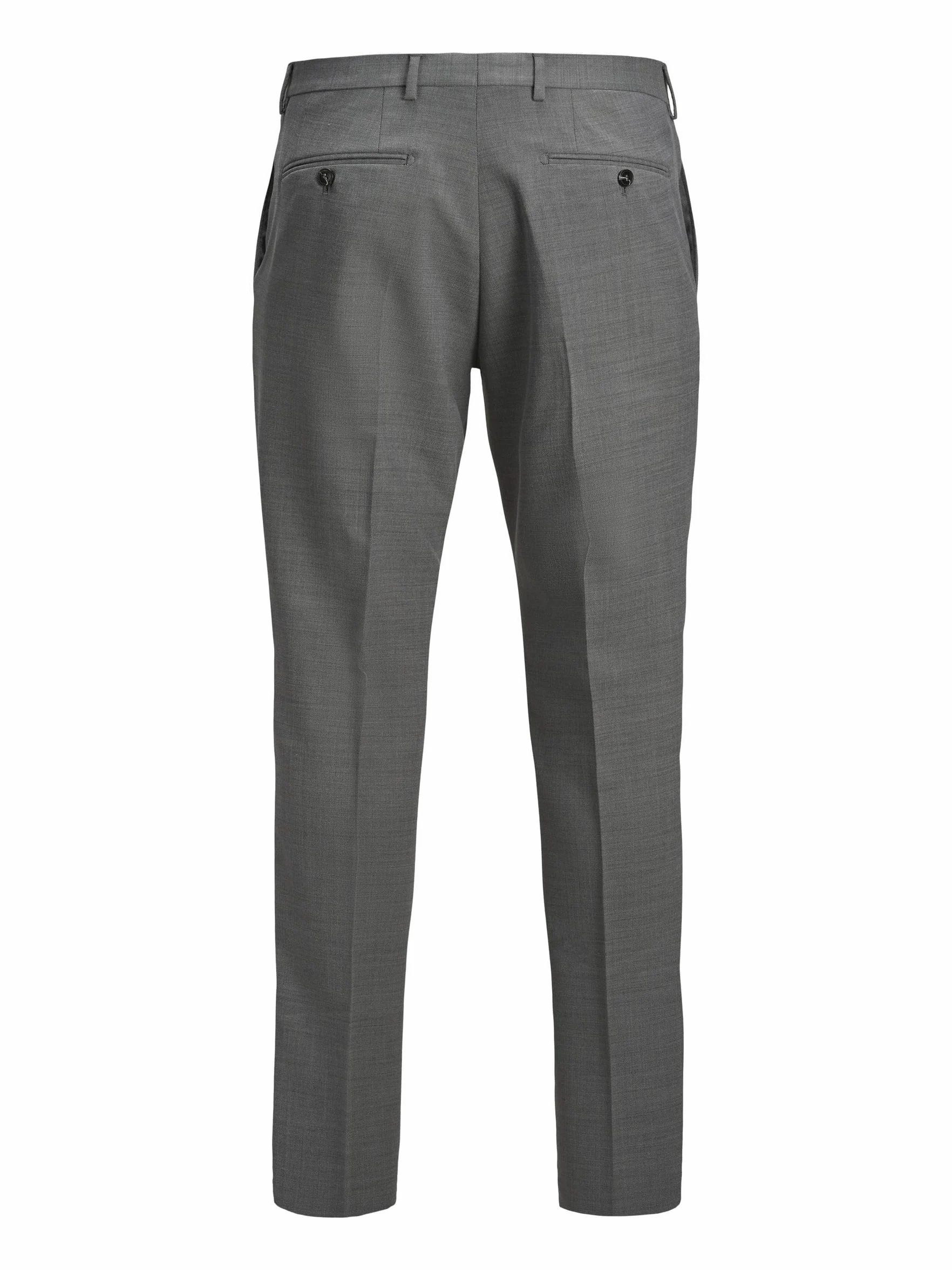 JACK & JONES PREMIUM Męskie spodnie do garnituru Jprsolaris Trouser Noos, jasnoszary melanżowy, 56 PL