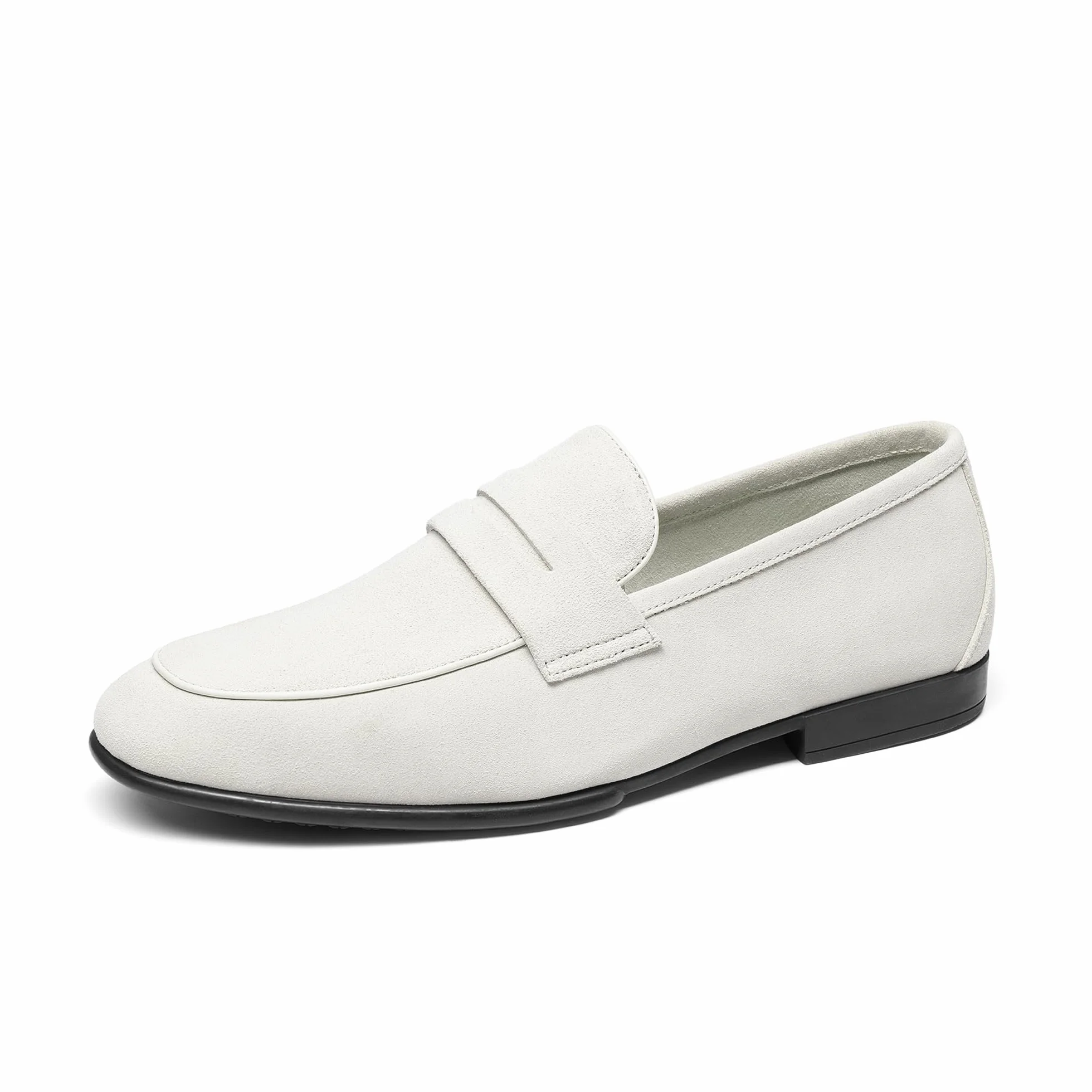 Bruno Marc Męskie klasyczne mokasyny Penny Suede Dress Shoes Comfort Lekkie wsuwane buty Solace Reserve