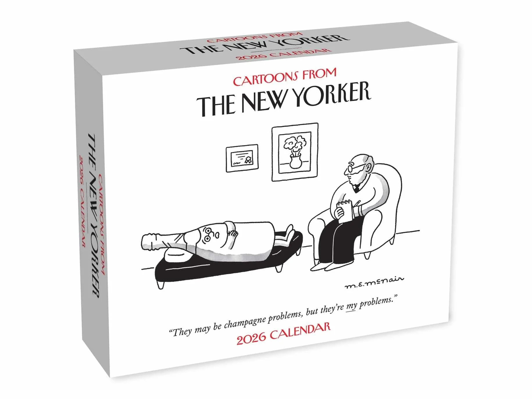 Cartoons from The New Yorker 2026 Day-to-Day Calendar: Original Andrews McMeel-Tagesabreißkalender [Kalendar]