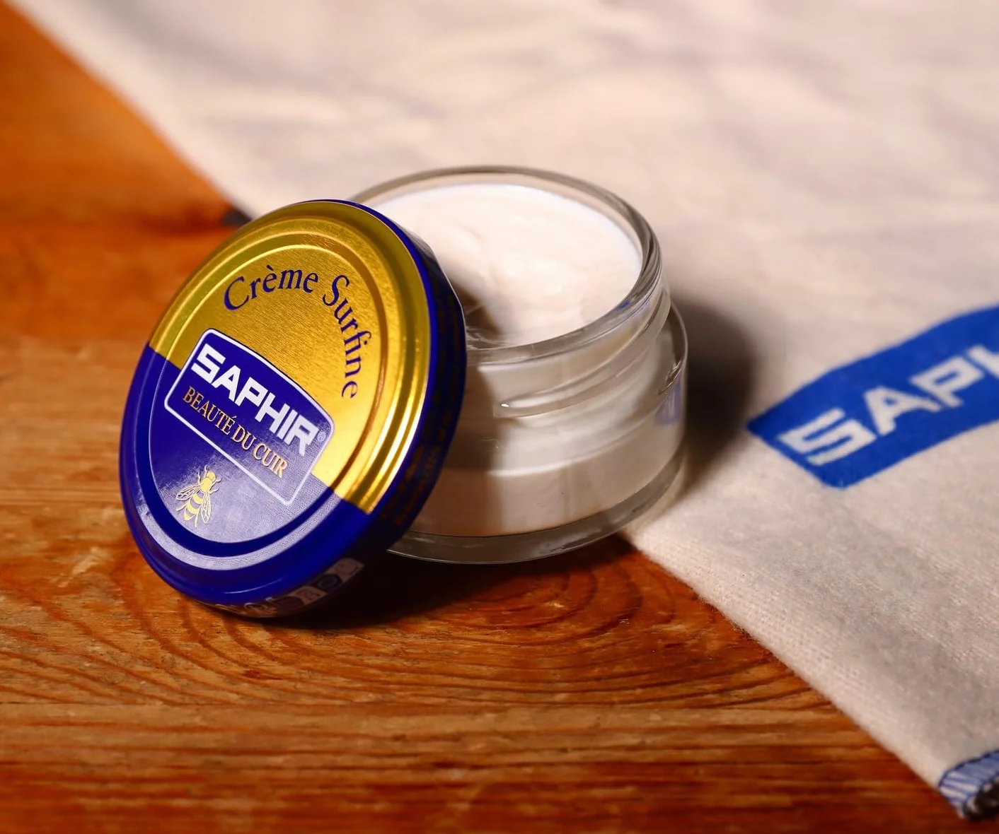 Saphir Krem Surfine Creme Krem do butów 50 ml, (02) Neutralny, 1.69 Oz