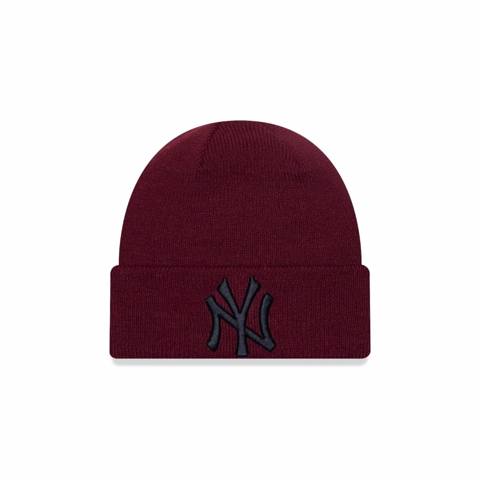 New Era Czapka dziecięca MLB Leauge Essential Beanie New York Yankees - czerwona (dla malucha)