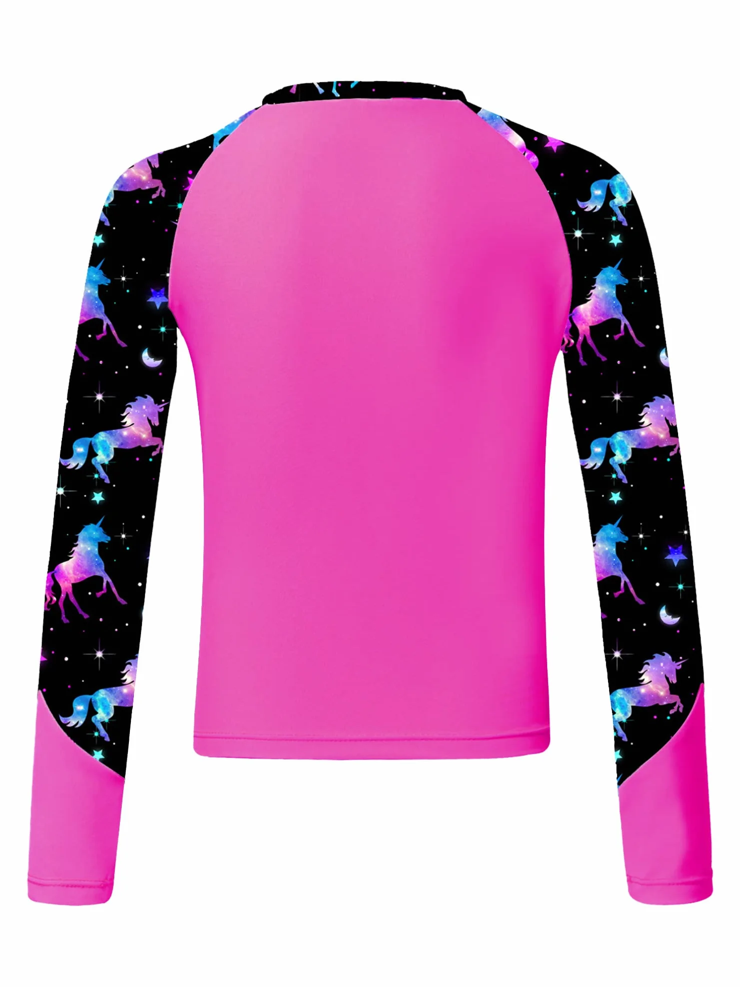 YiZYiF Rashguard dziecięca koszulka kąpielowa z długim rękawem, dla chłopców i dziewczynek, ochrona przed promieniowaniem UV, koszulka kąpielowa, top