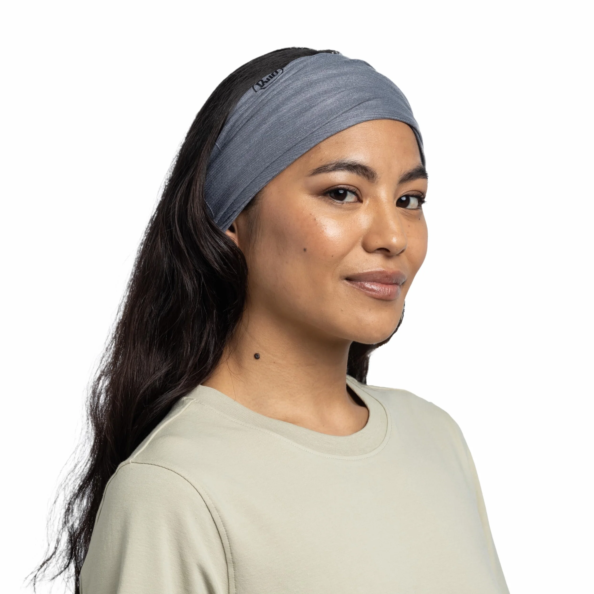 BUFF CoolNet UV® Ash Unisex rozmiar jednoczęściowy dla dorosłych, Popiół, rozmiar uniwersalny