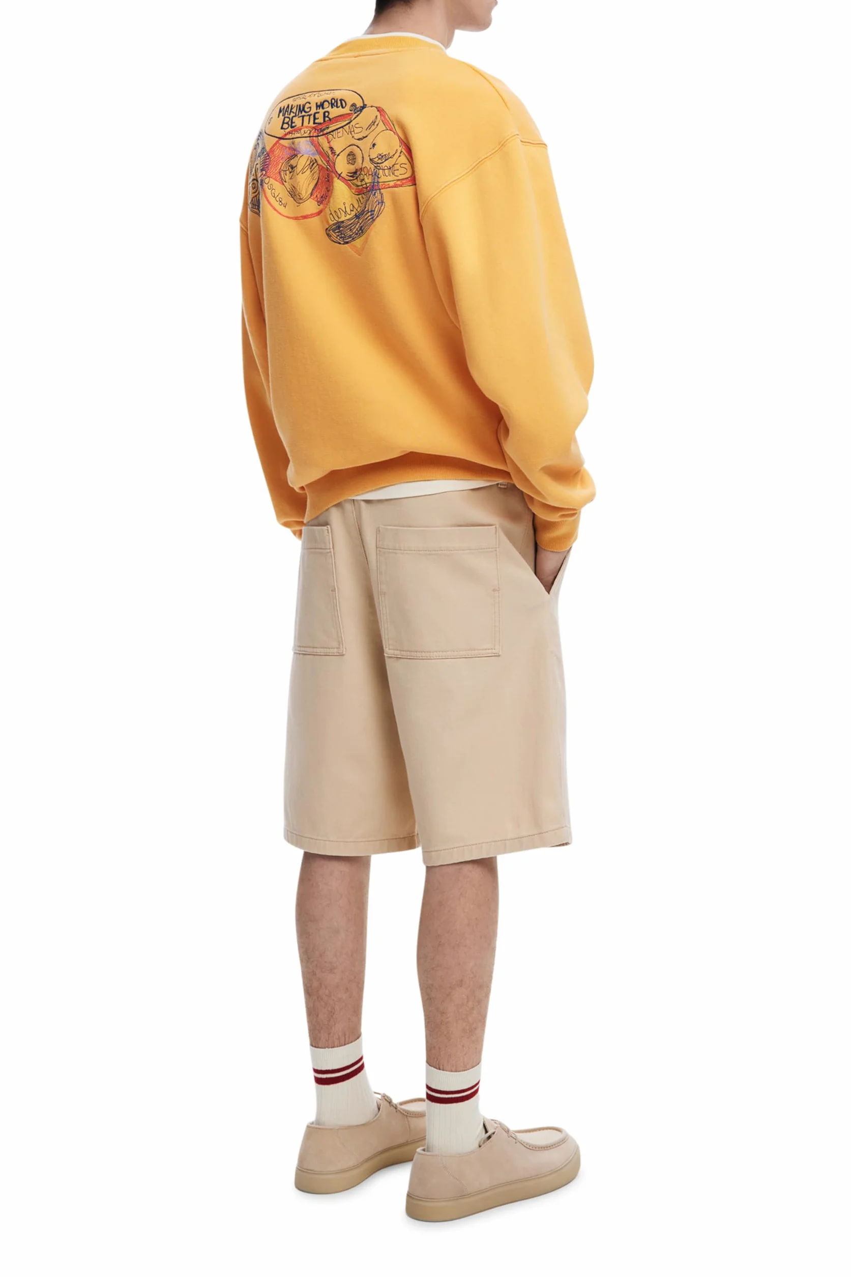 Desigual Bluza Mężczyźni Sweat_buda