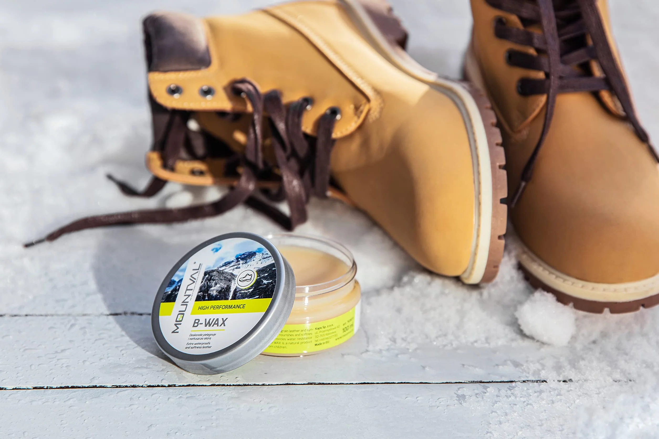 Mountval B-Wax, Impregnujący Wosk do Butów Skórzanych na Bazie Naturalnego Wosku Pszczelego