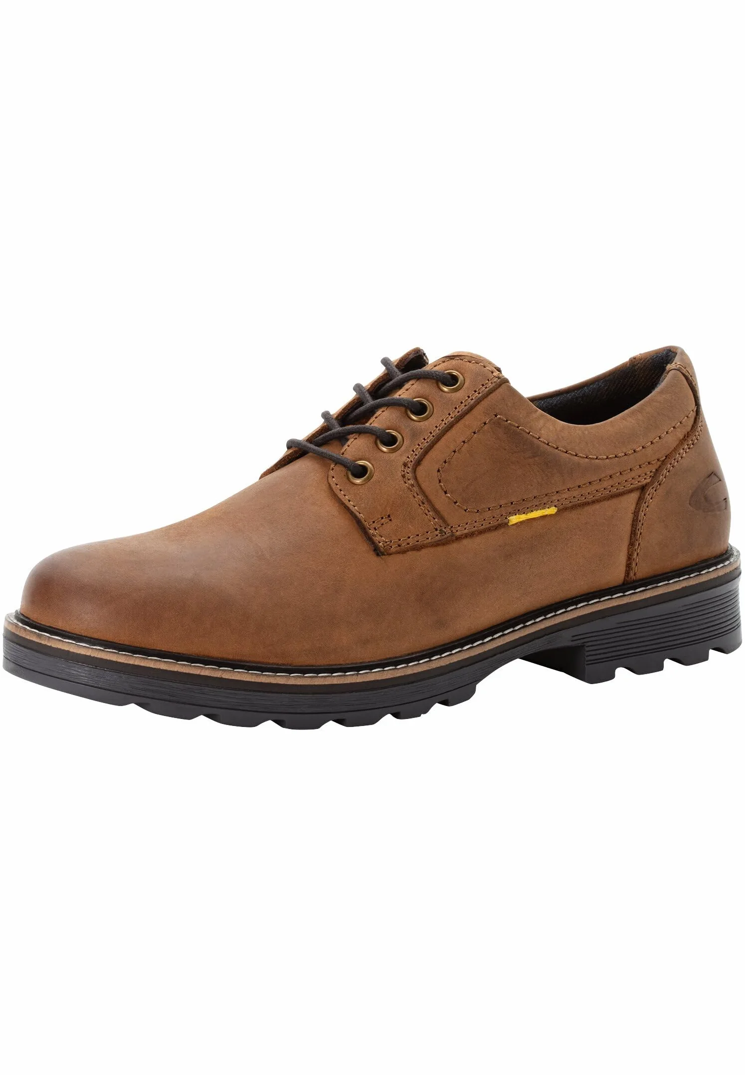 camel active Flow Oxford męskie buty sznurowane z prawdziwej skóry