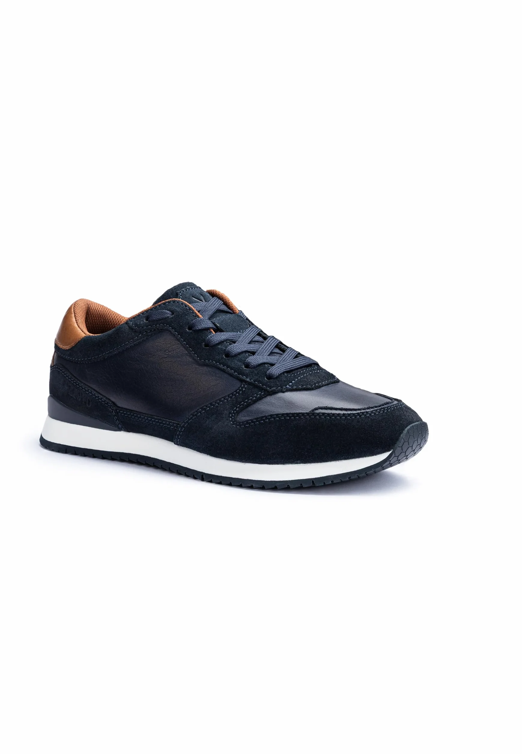 LLOYD Męskie sneakersy Swift w kolorze niebieskim zamszowym