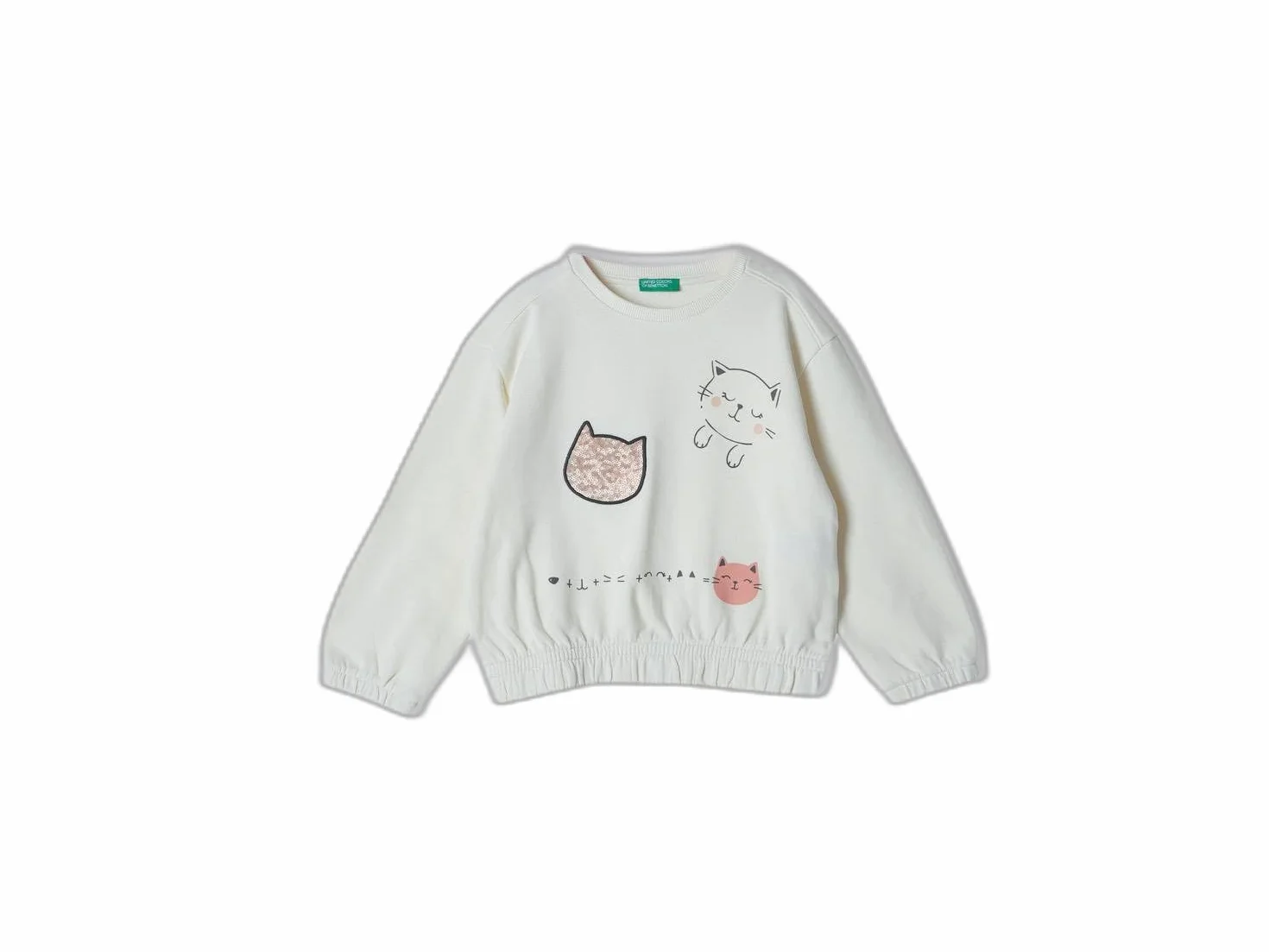 United Colors of Benetton Bluza z kapturem Dziewczynki Maglia G/C M/L 3j68g10fe