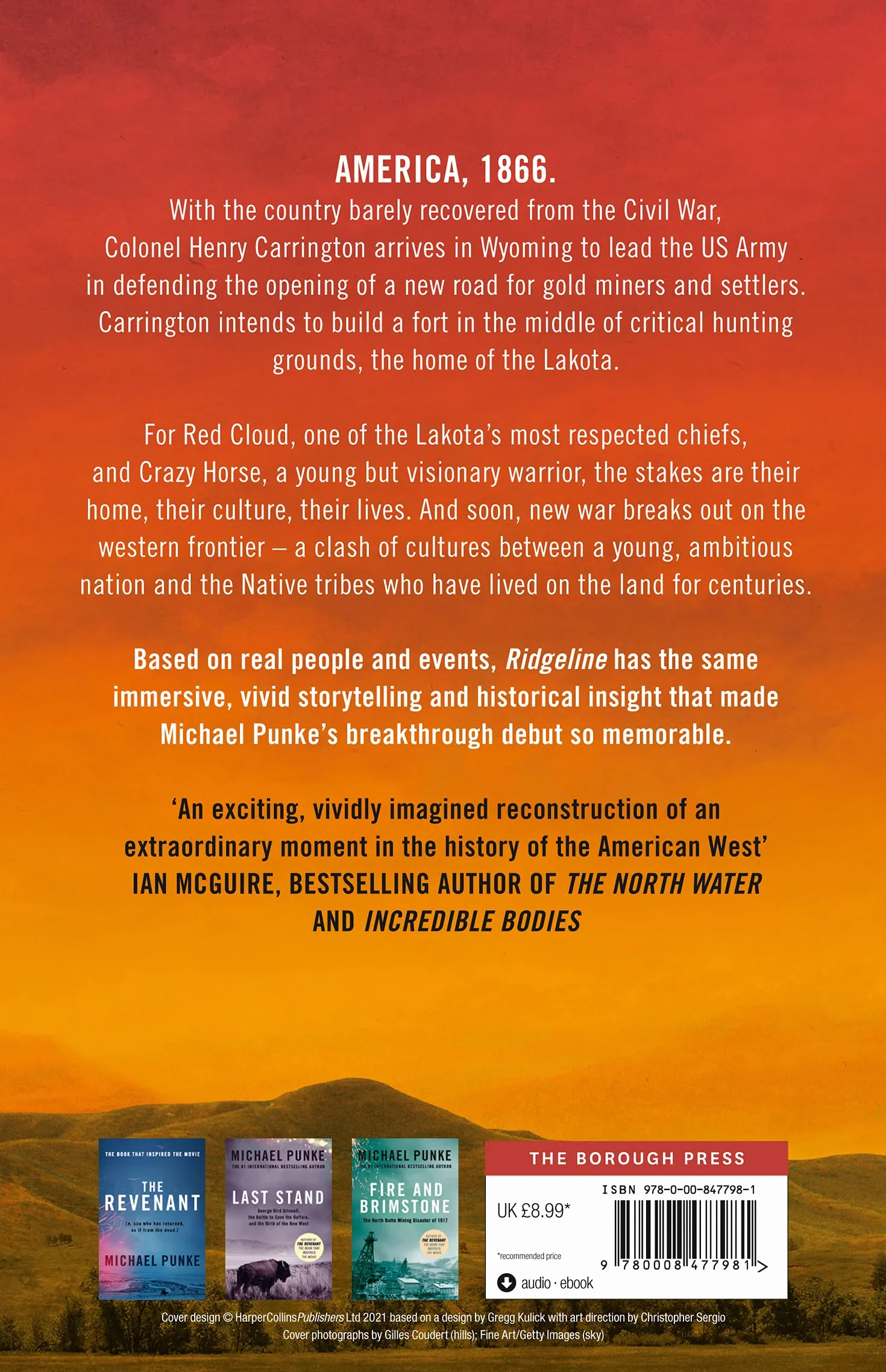 Ridgeline: From the author of The Revenant, the bestselling book that inspired the award-winning movie
