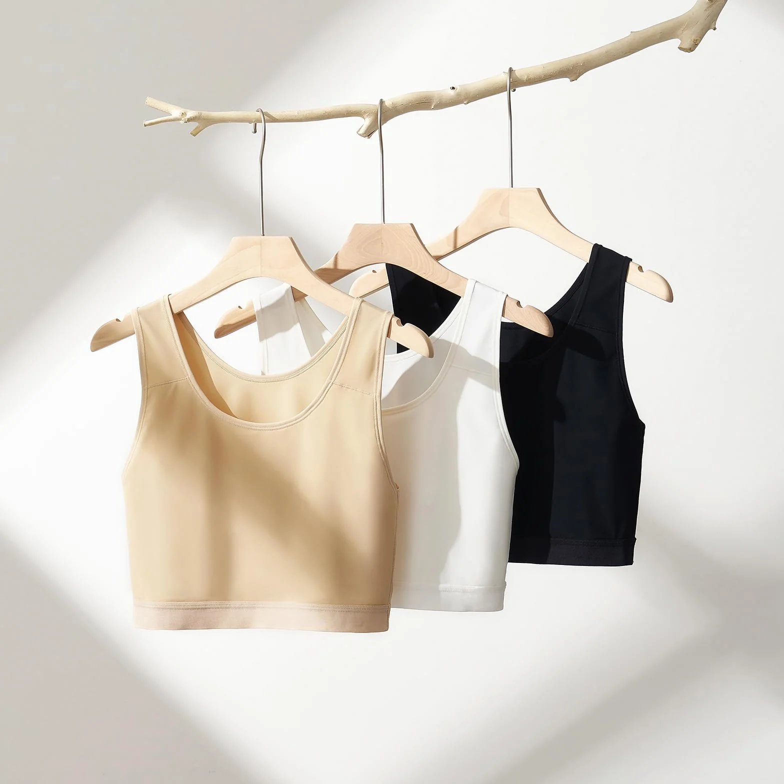 Transgender Chest Binder FTM Binder Trans półpiersiowy biustonosz kompresyjny tank top