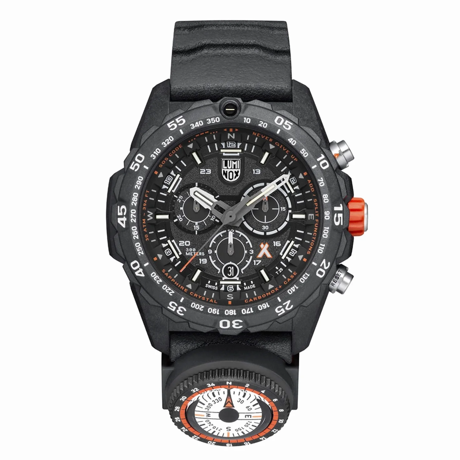 Zegarek BEAR GRYLLS Survival 3740 Master Series, Czarny, 45 mm, Nowoczesny