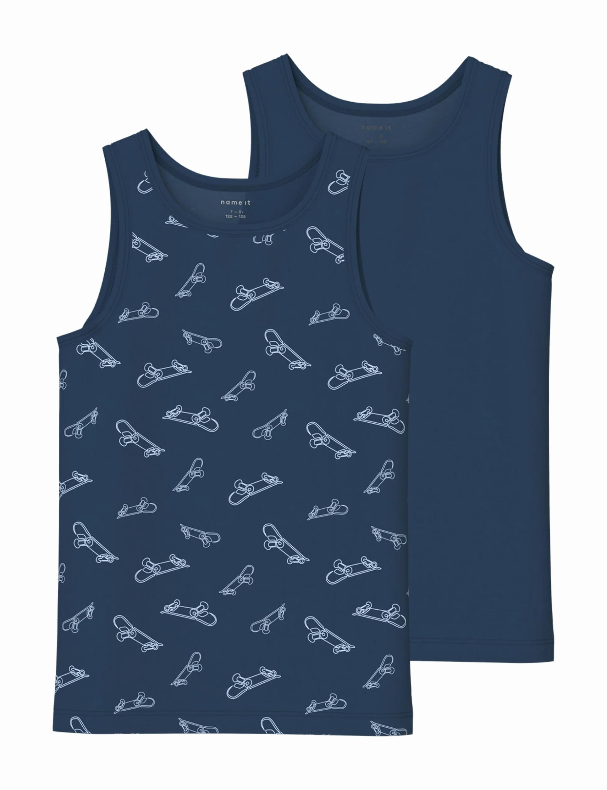 NAME IT Chłopięcy Titan Nkmtank Top 2P Skater Noos, Numeric_146, Titan, numeric_146